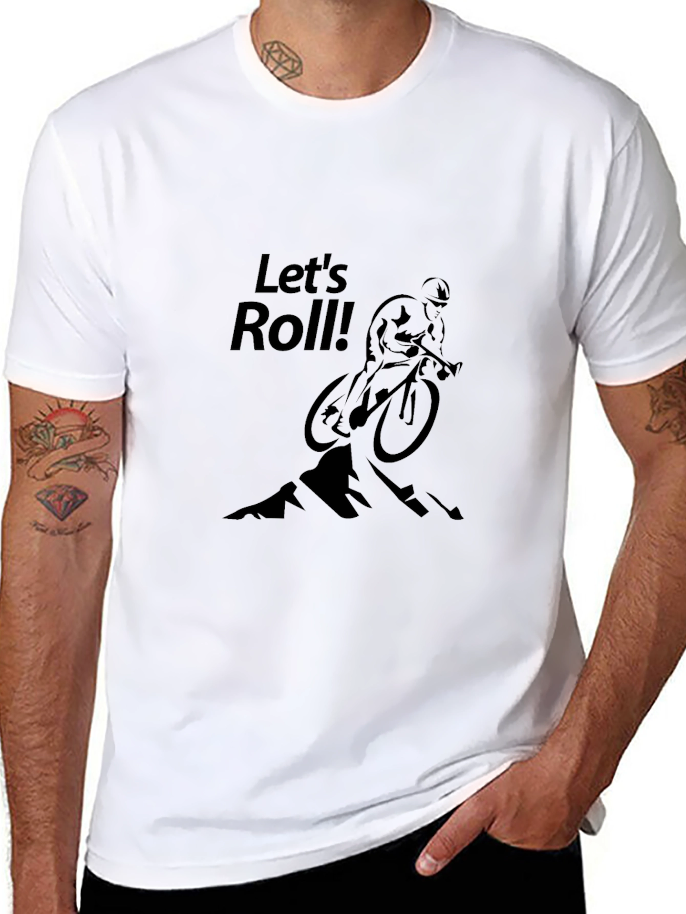 Lets Roll! Mountain Bike T-Shirt