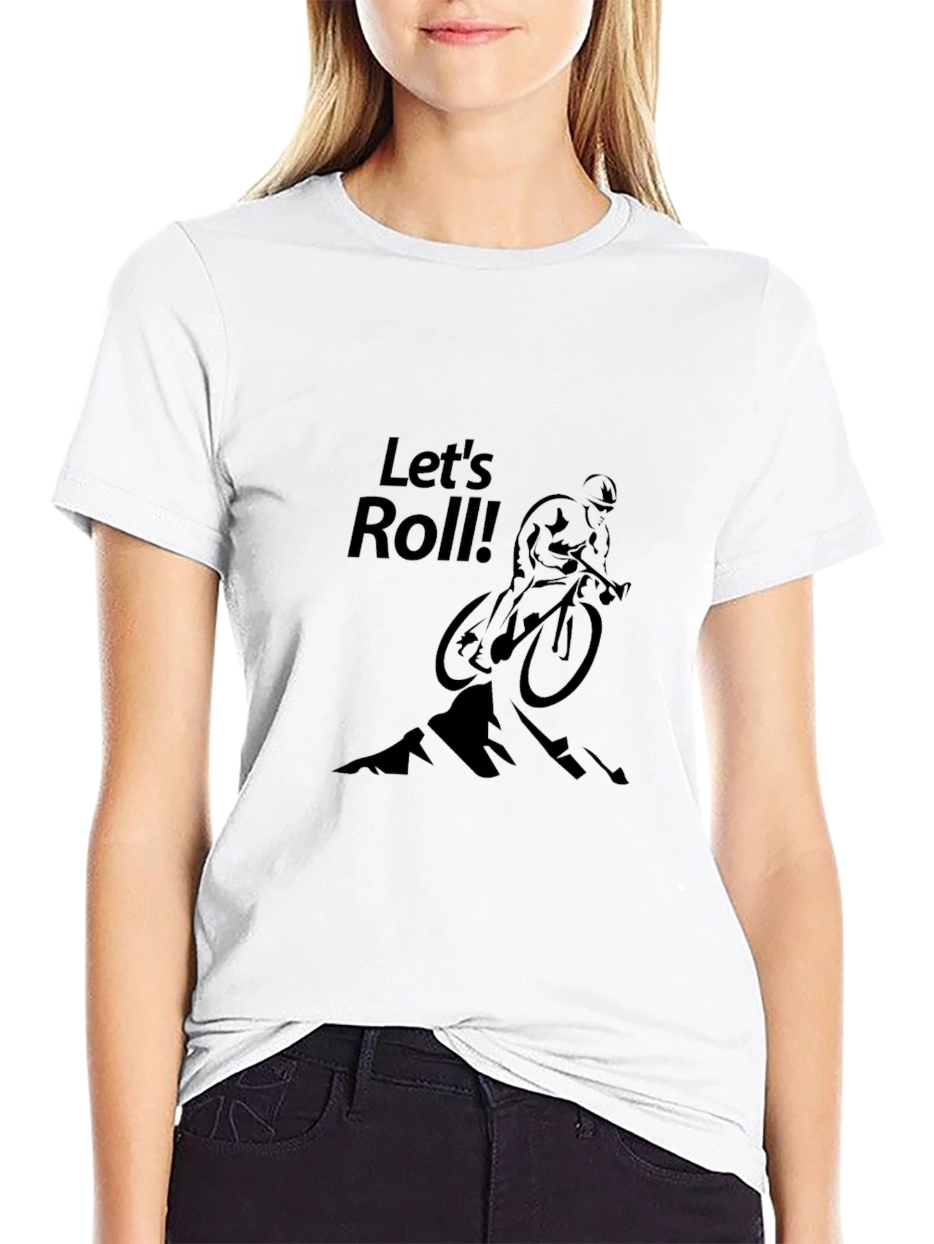Lets Roll! Mountain Bike T-Shirt