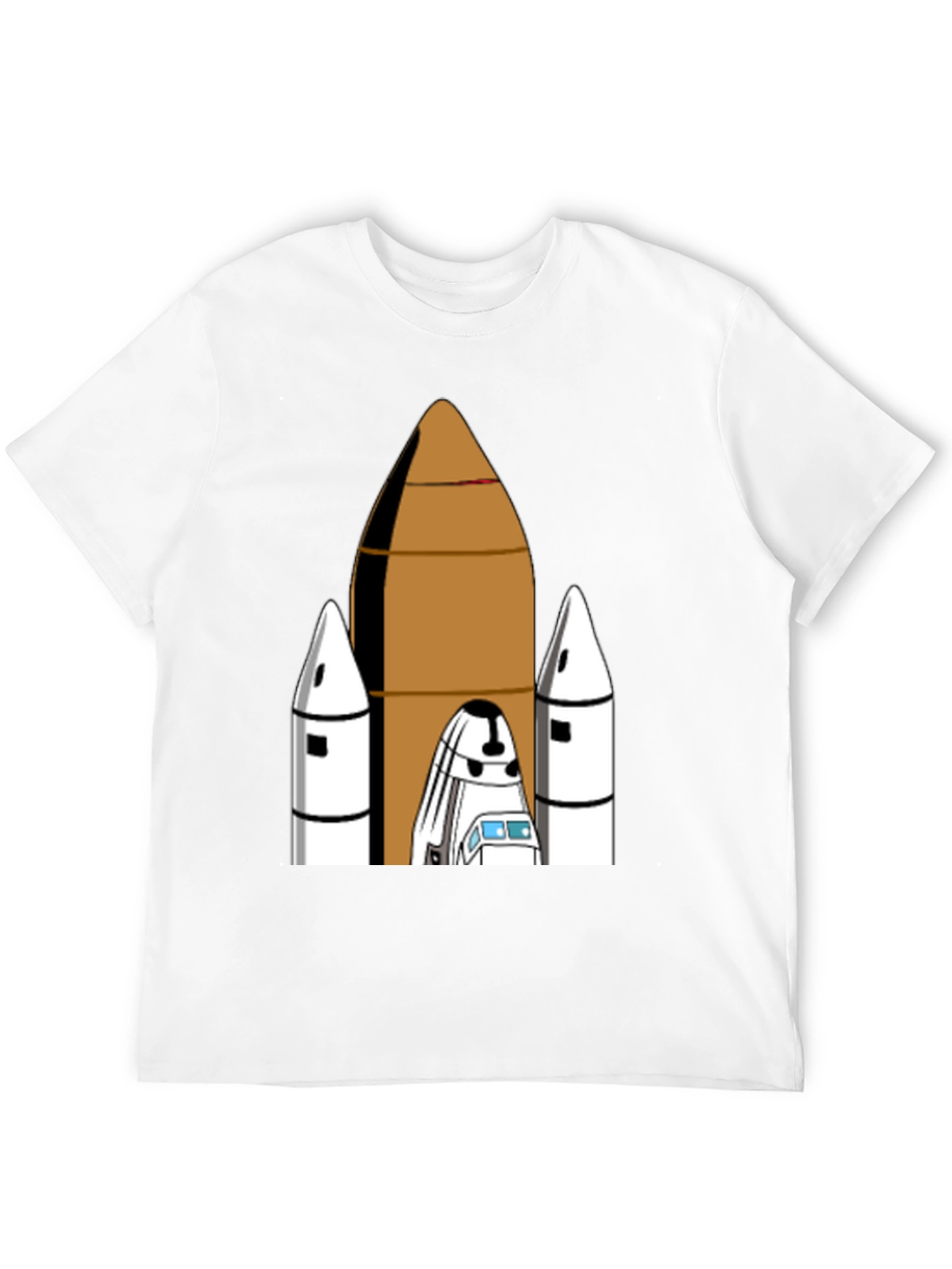 Space Shuttle Graphic Tee - Blast Off in Style!