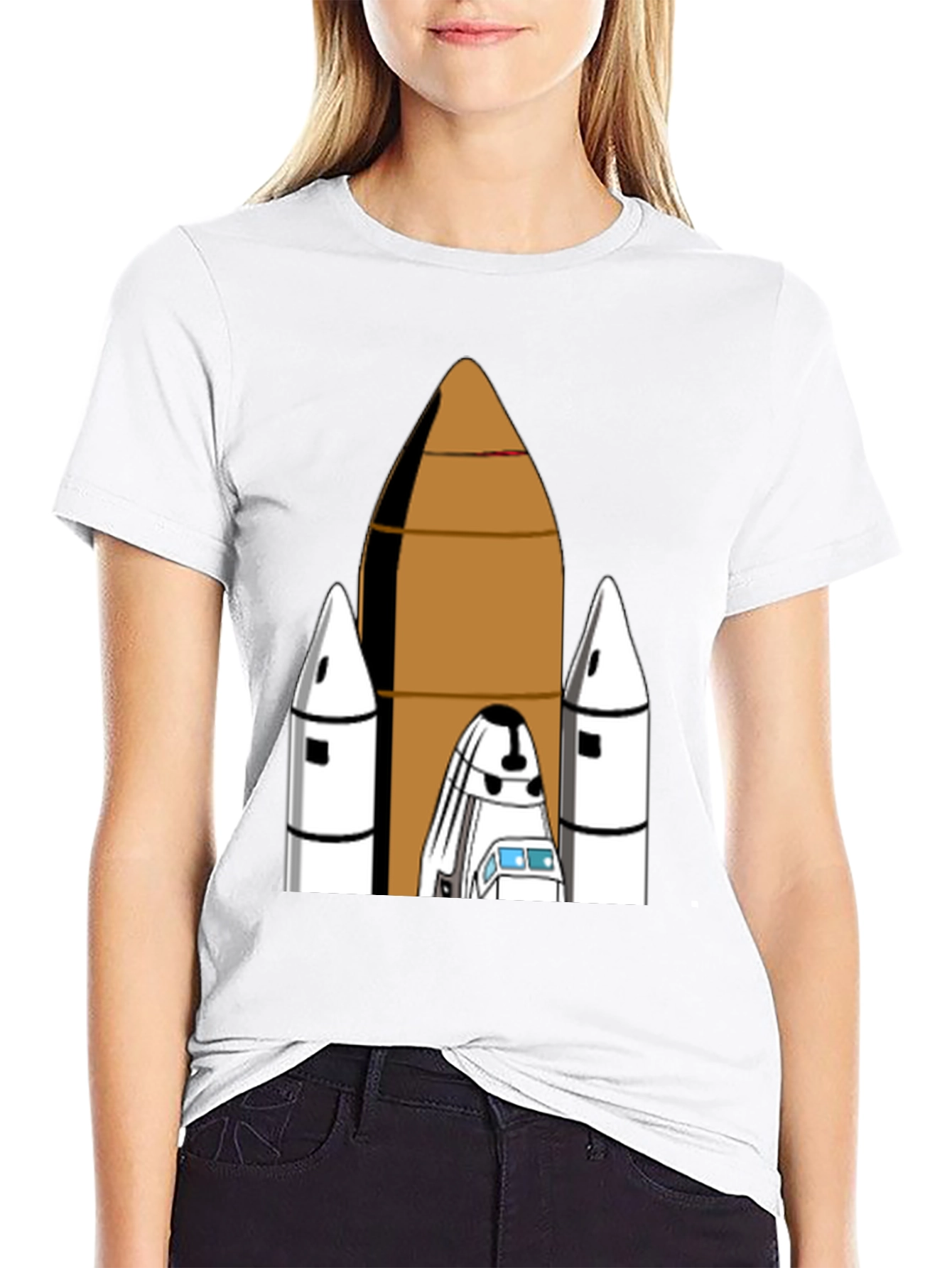 Space Shuttle Graphic Tee - Blast Off in Style!
