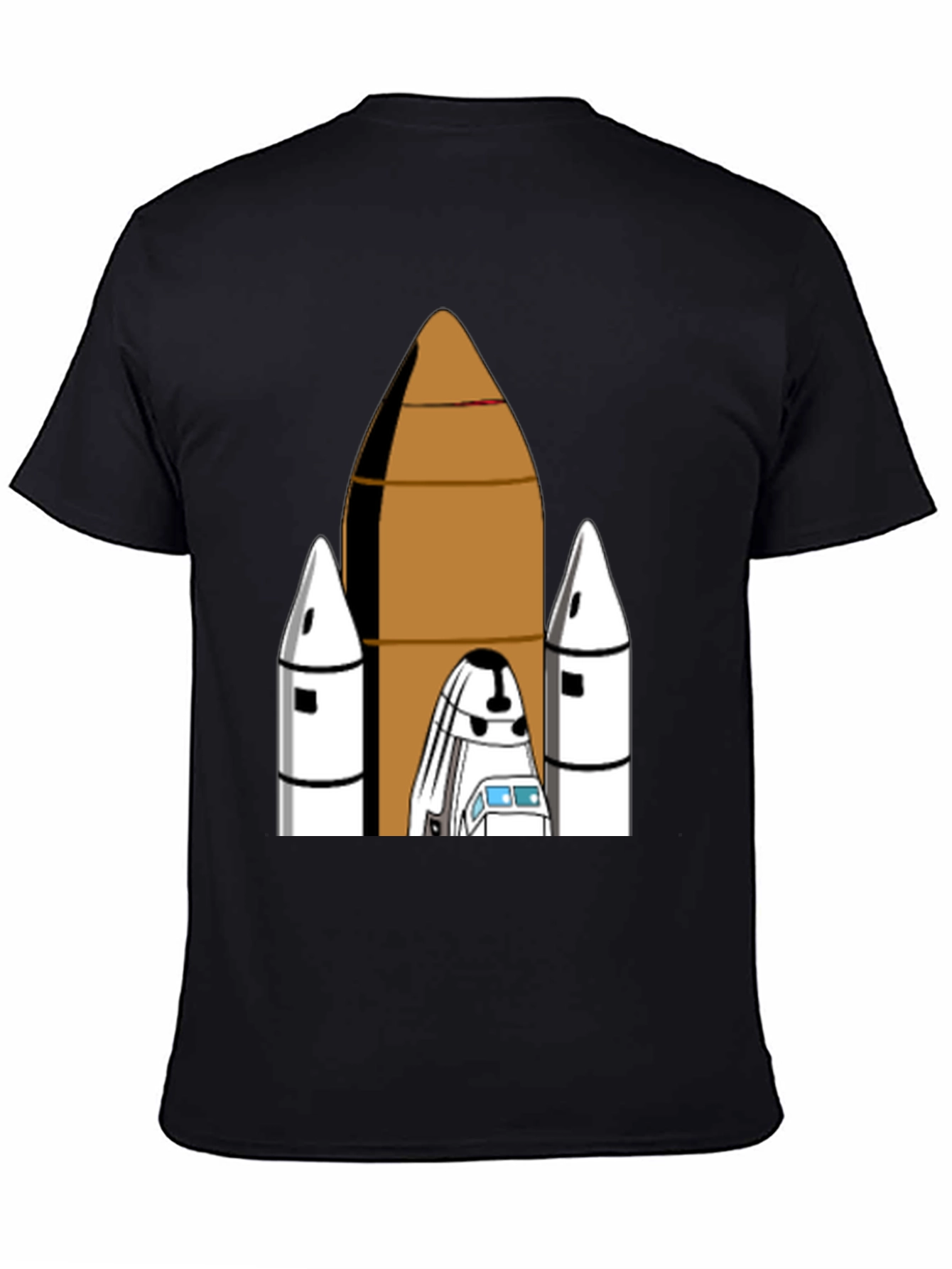Space Shuttle Graphic Tee - Blast Off in Style!