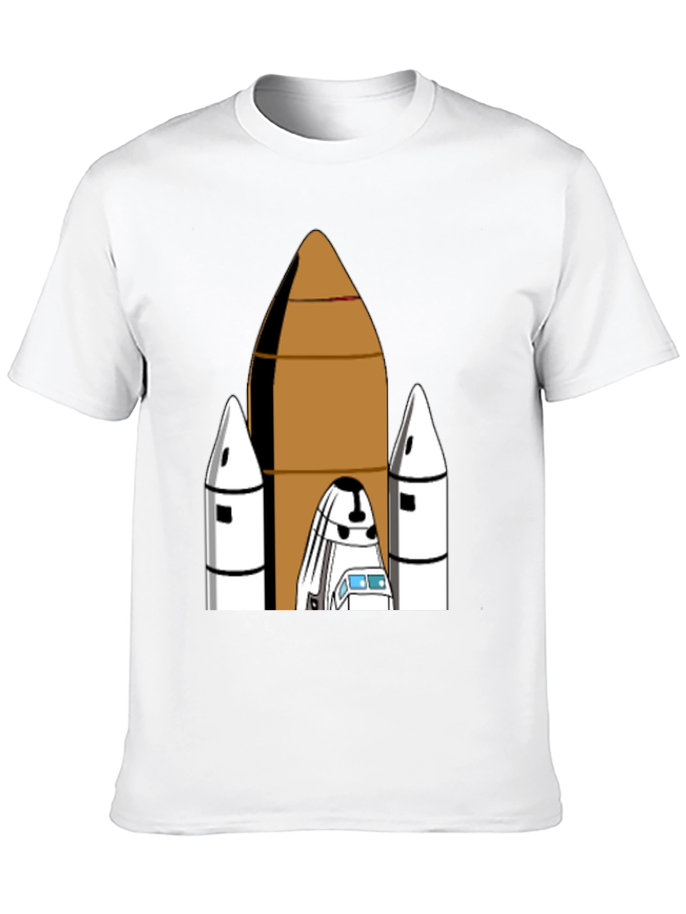 Space Shuttle Graphic Tee - Blast Off in Style!