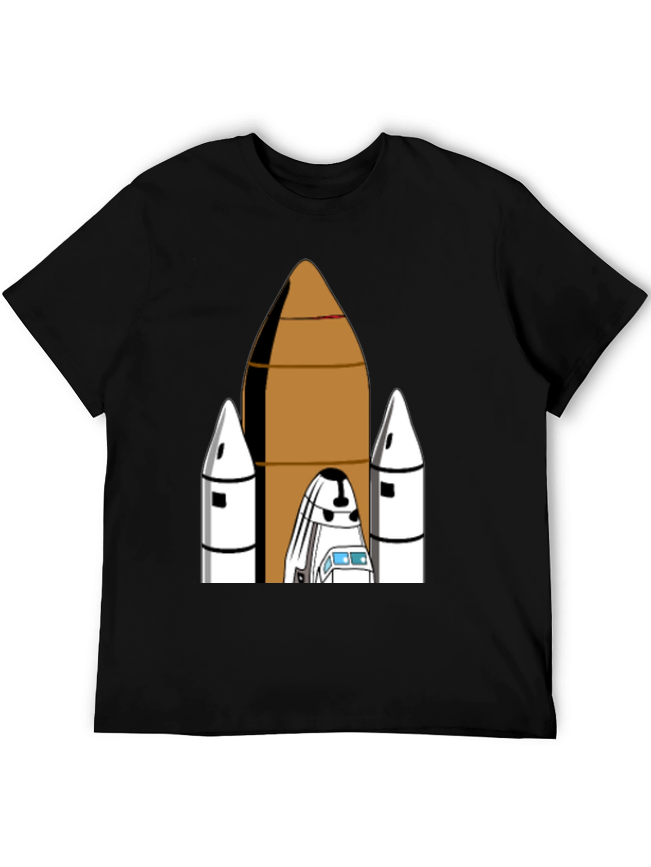Space Shuttle Graphic Tee - Blast Off in Style!