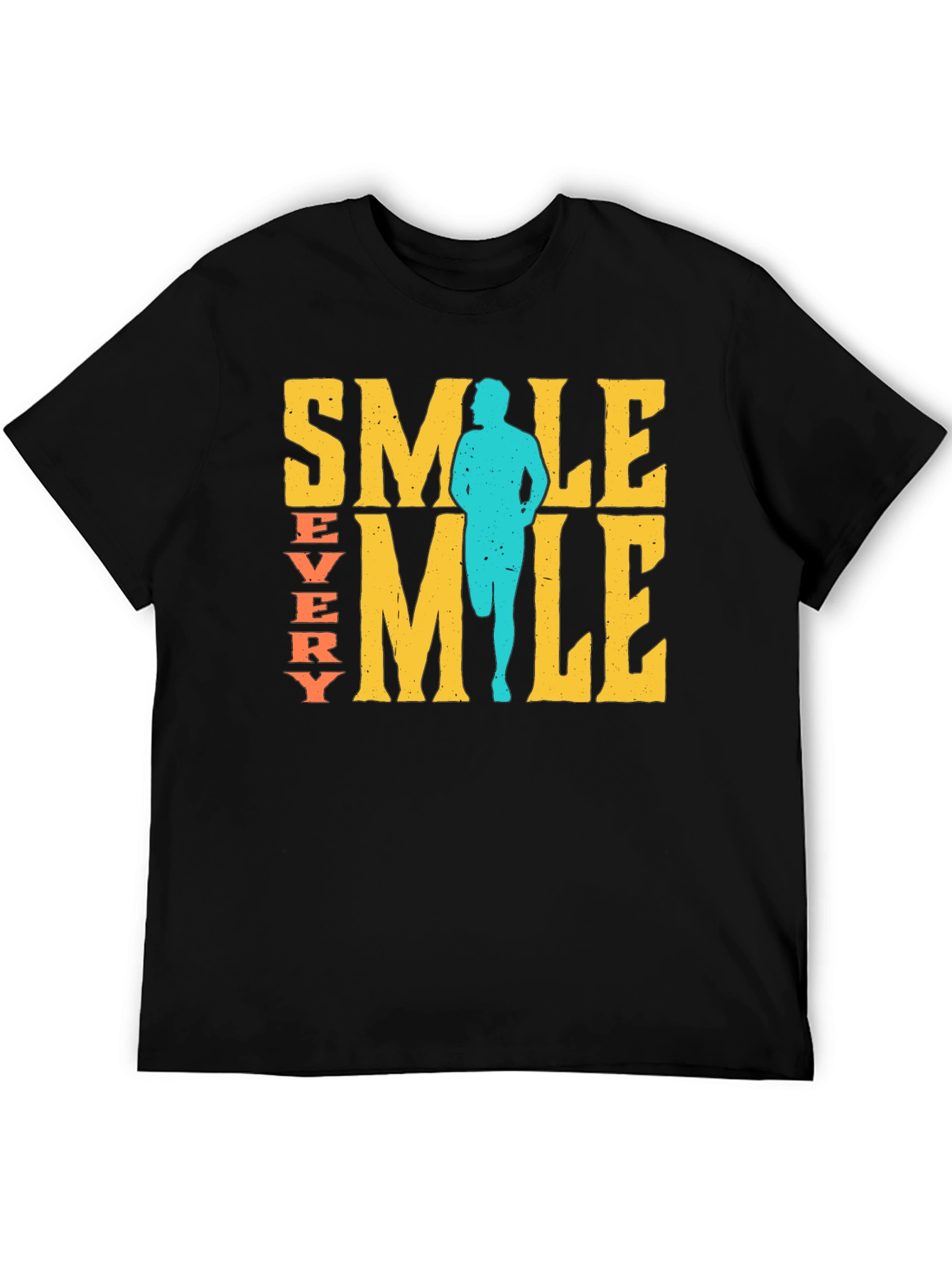 Smile Every Mile Runner Graphic Tee