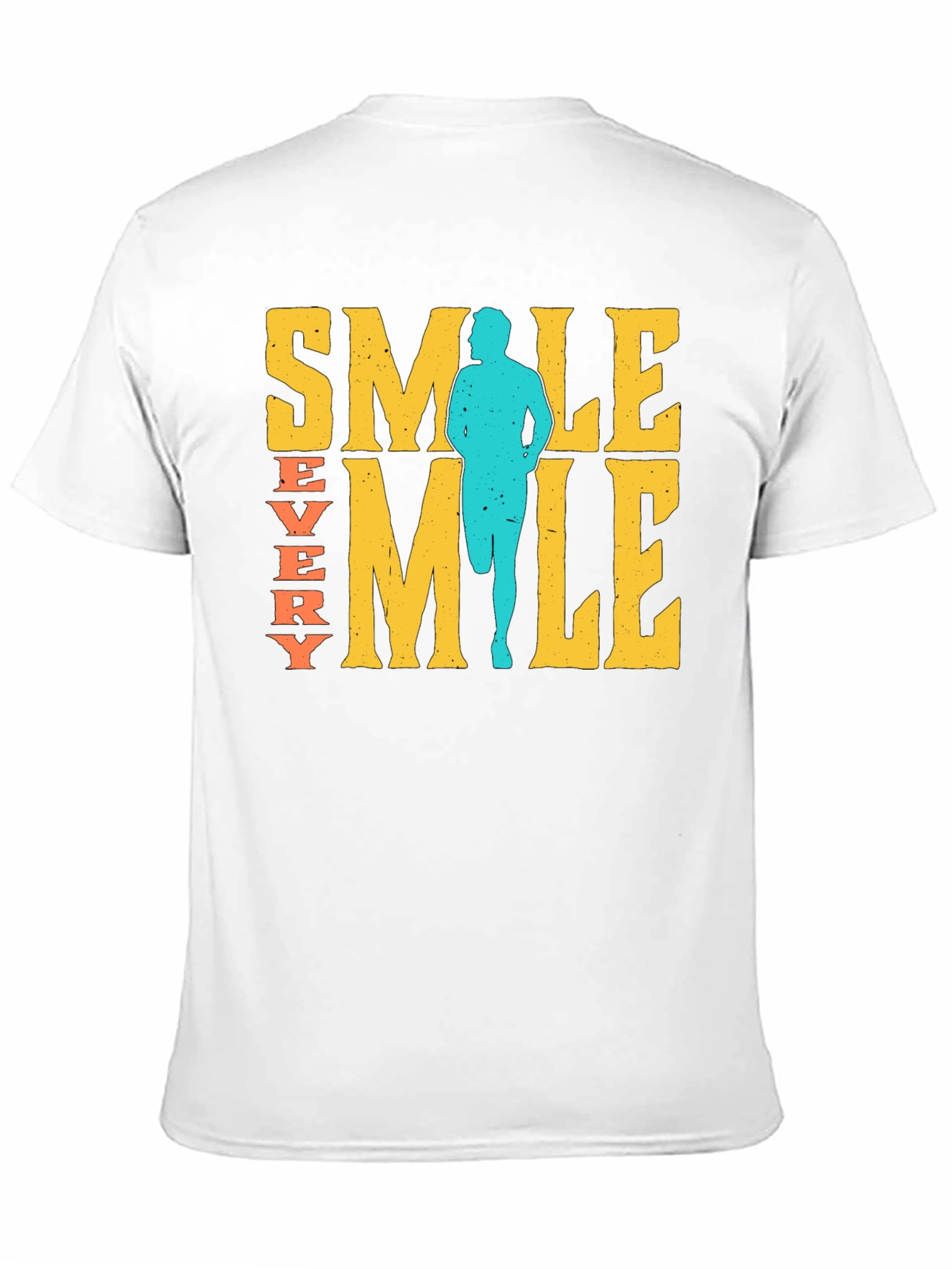Smile Every Mile Runner Graphic Tee