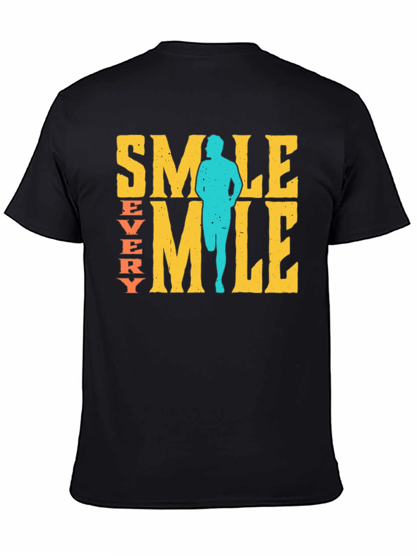 Smile Every Mile Runner Graphic Tee