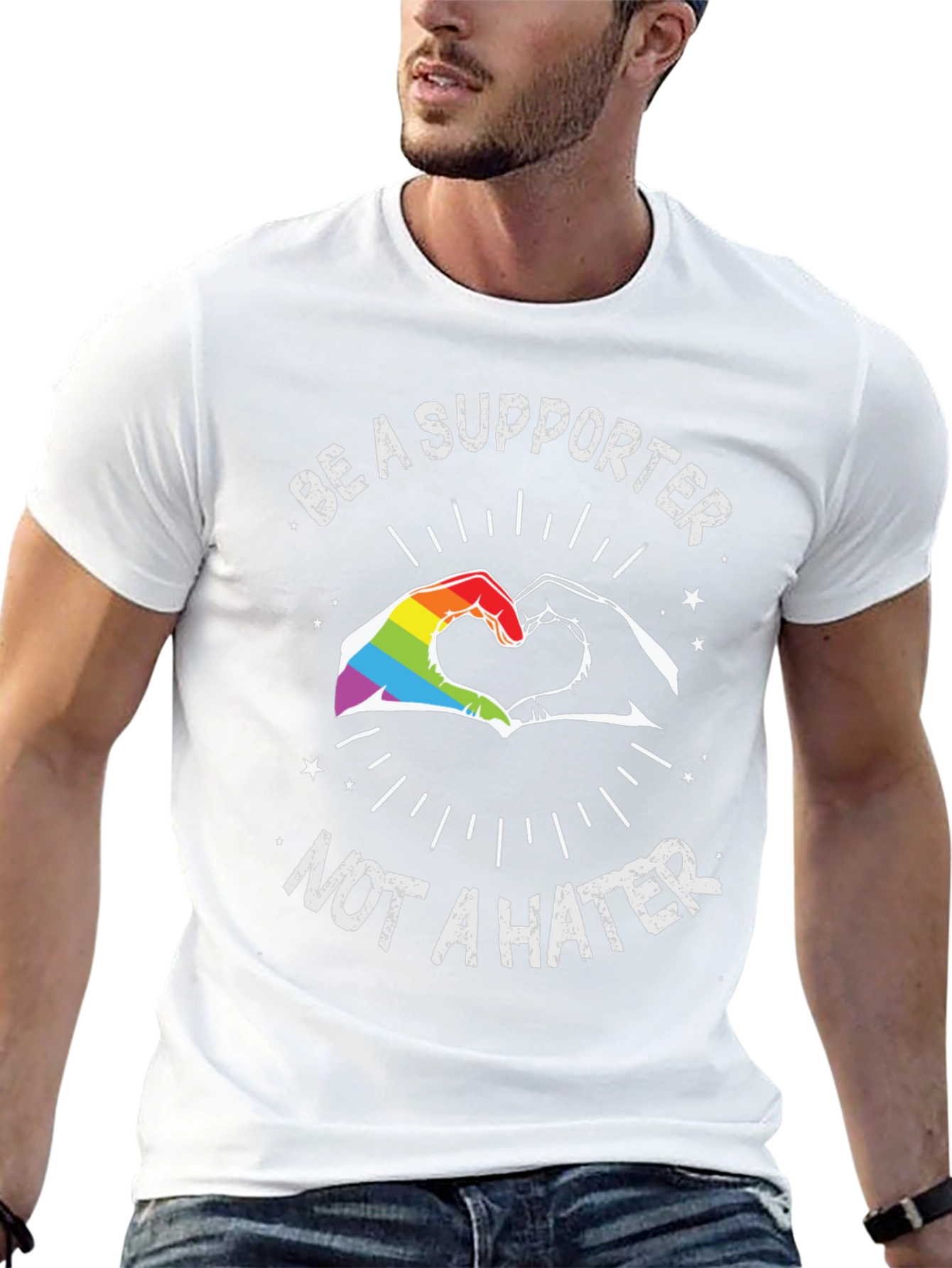 Be a Supporter LGBTQ+ Pride T-Shirt