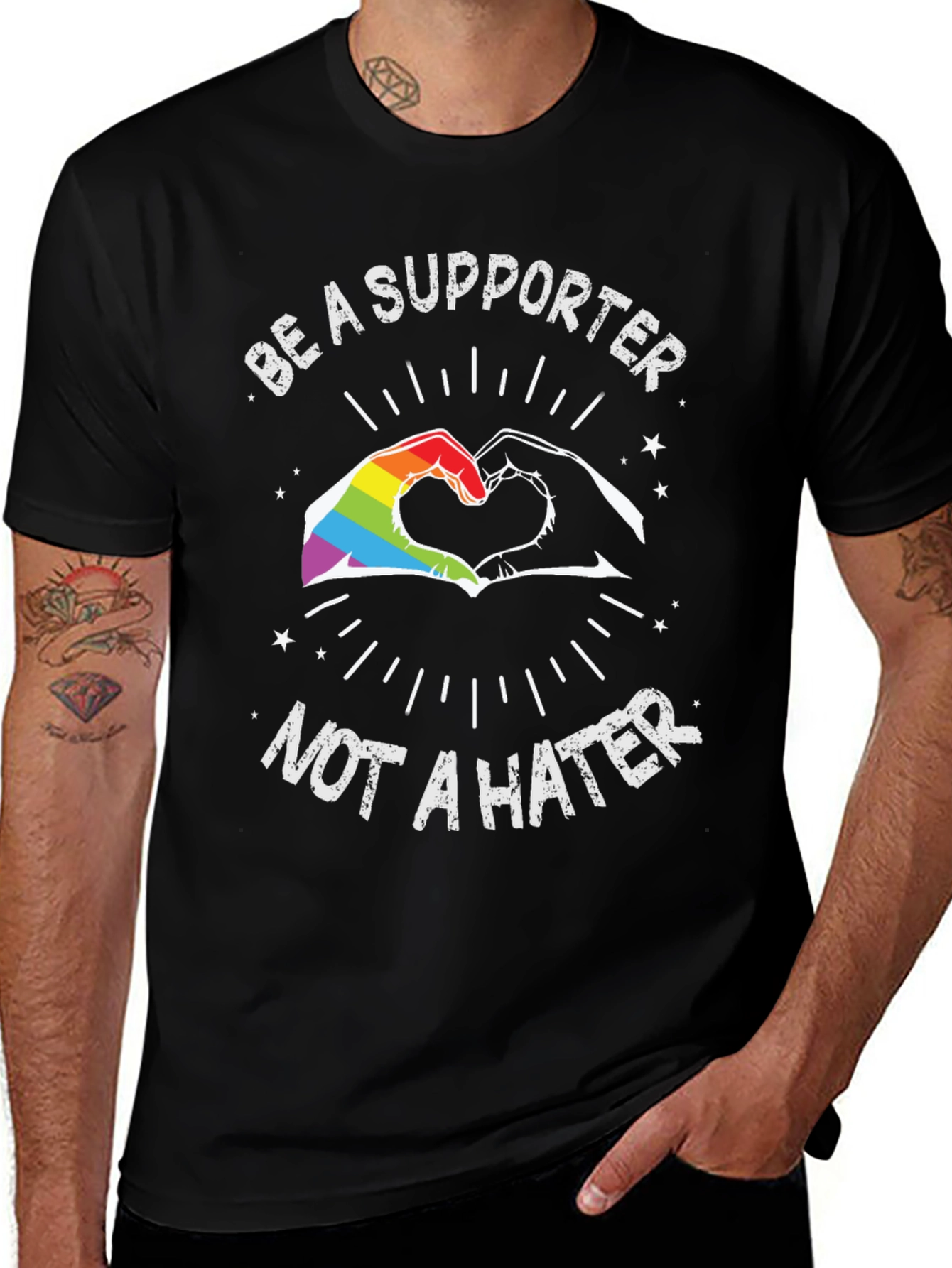 Be a Supporter LGBTQ+ Pride T-Shirt