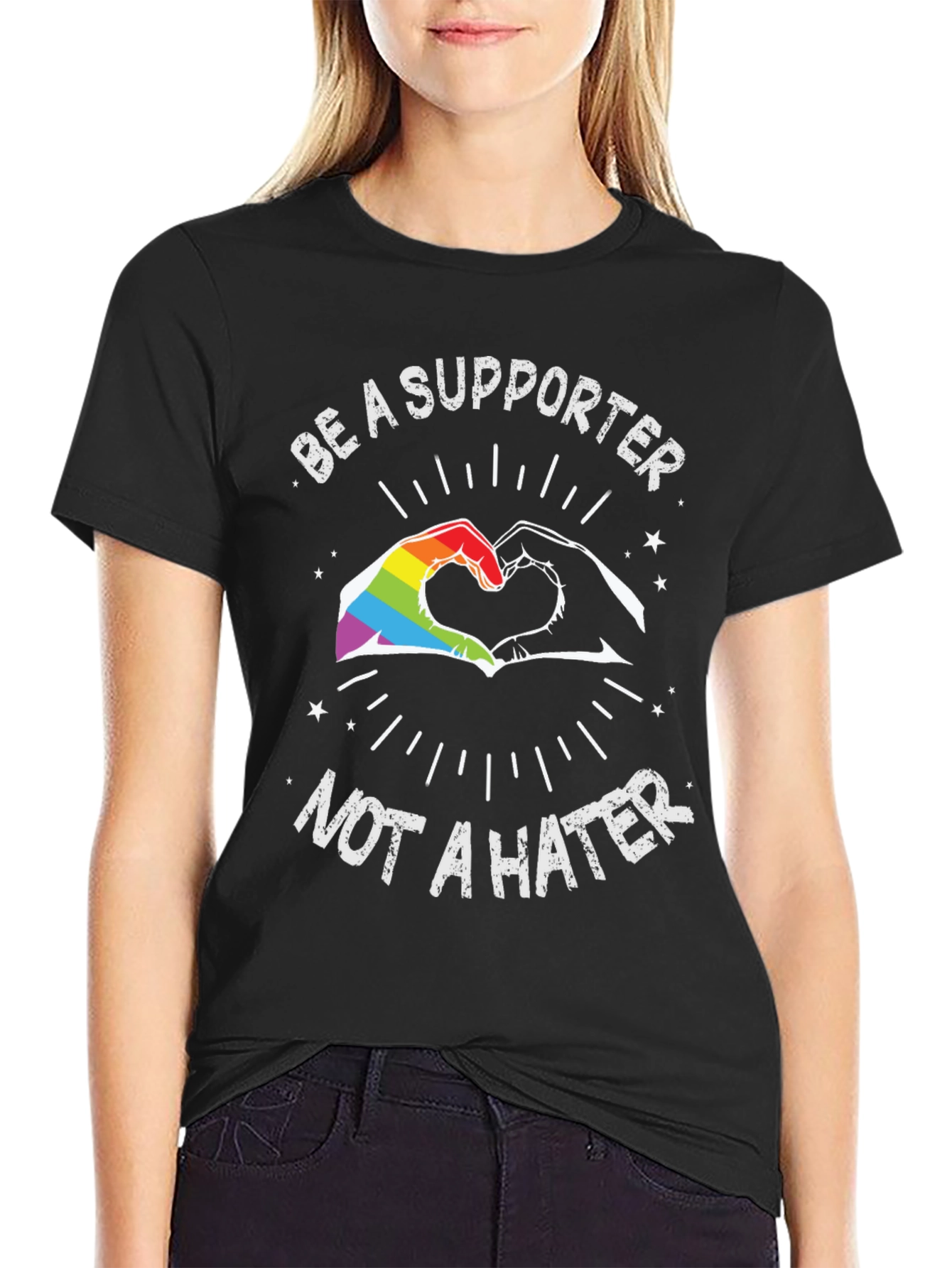 Be a Supporter LGBTQ+ Pride T-Shirt