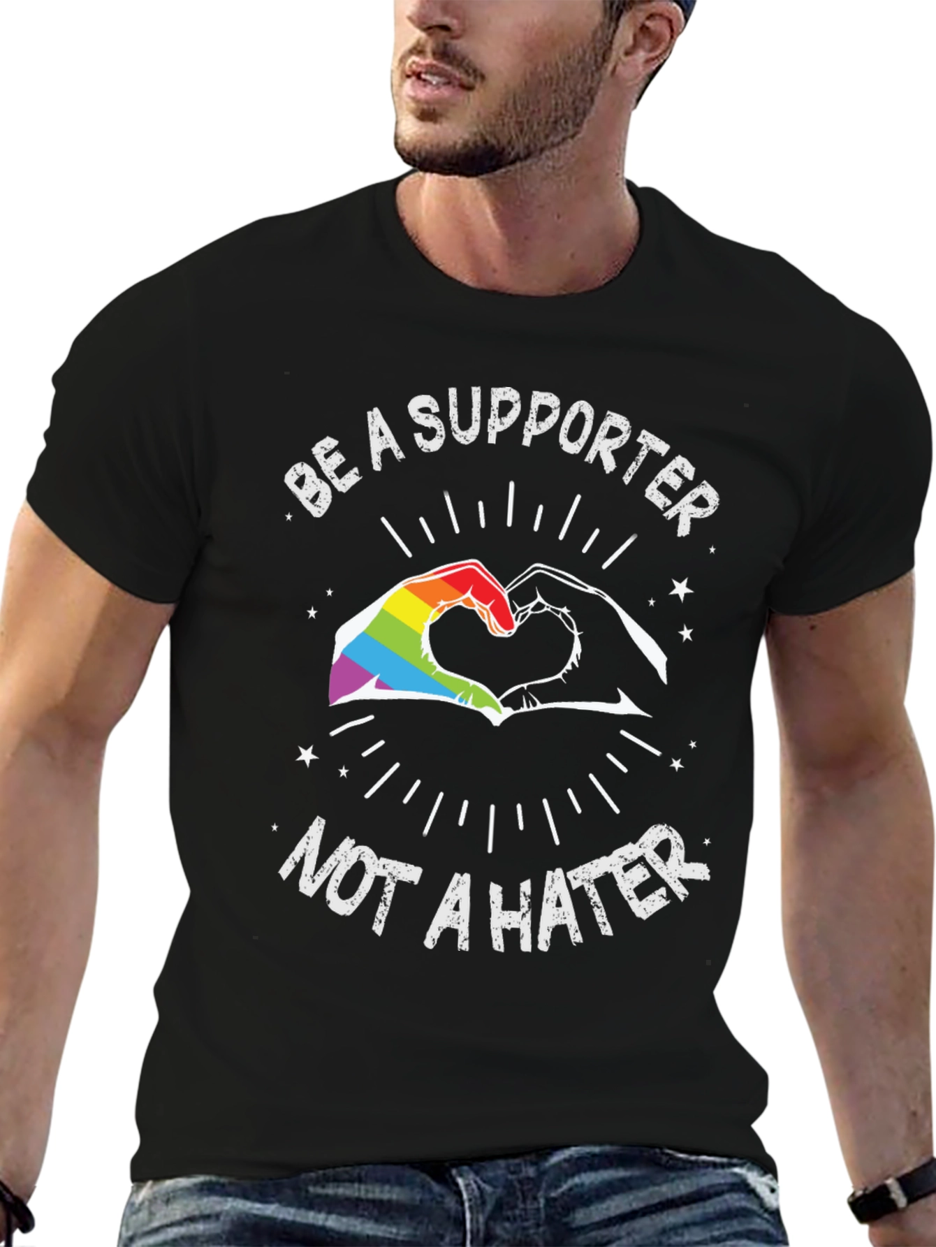 Be a Supporter LGBTQ+ Pride T-Shirt