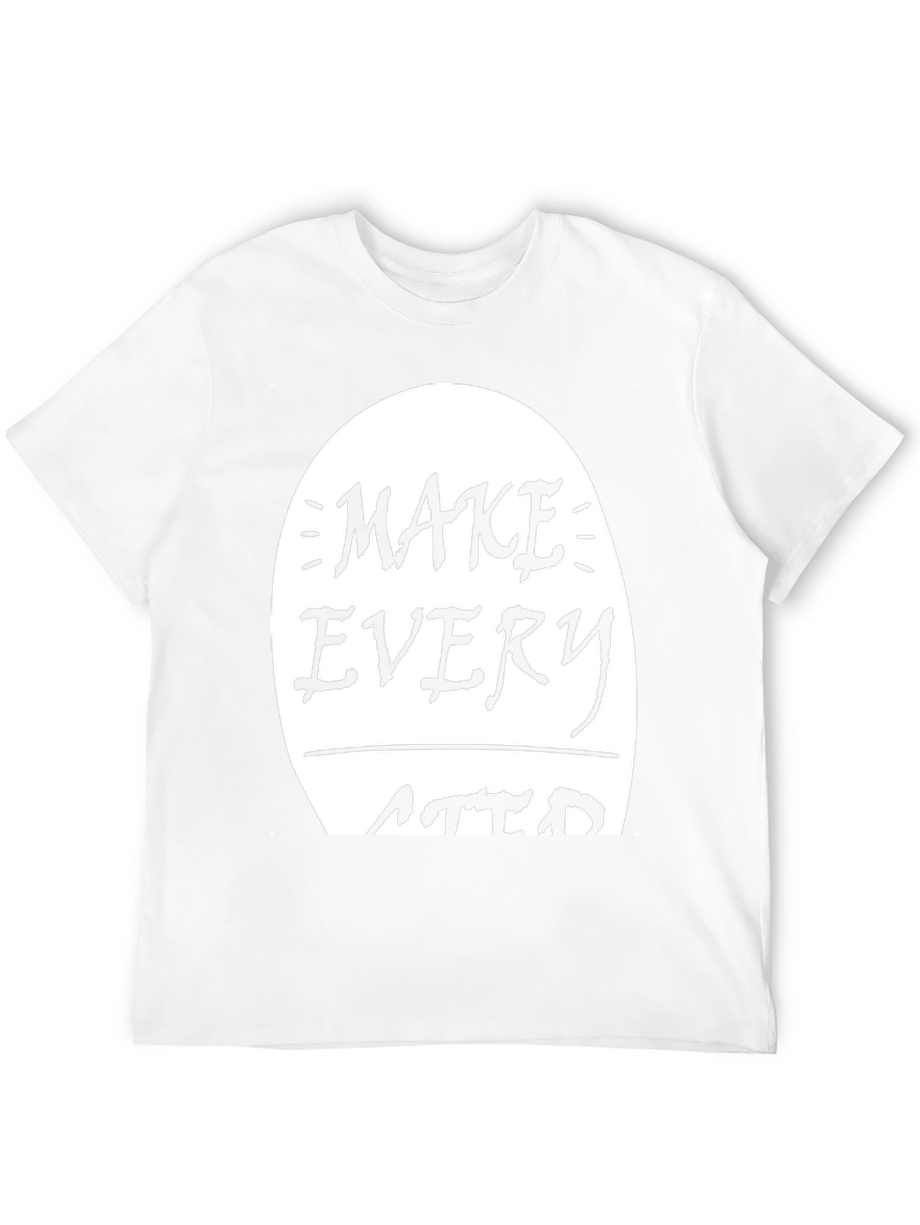 Motivational Graphic Tee - Make Every Second Matter
