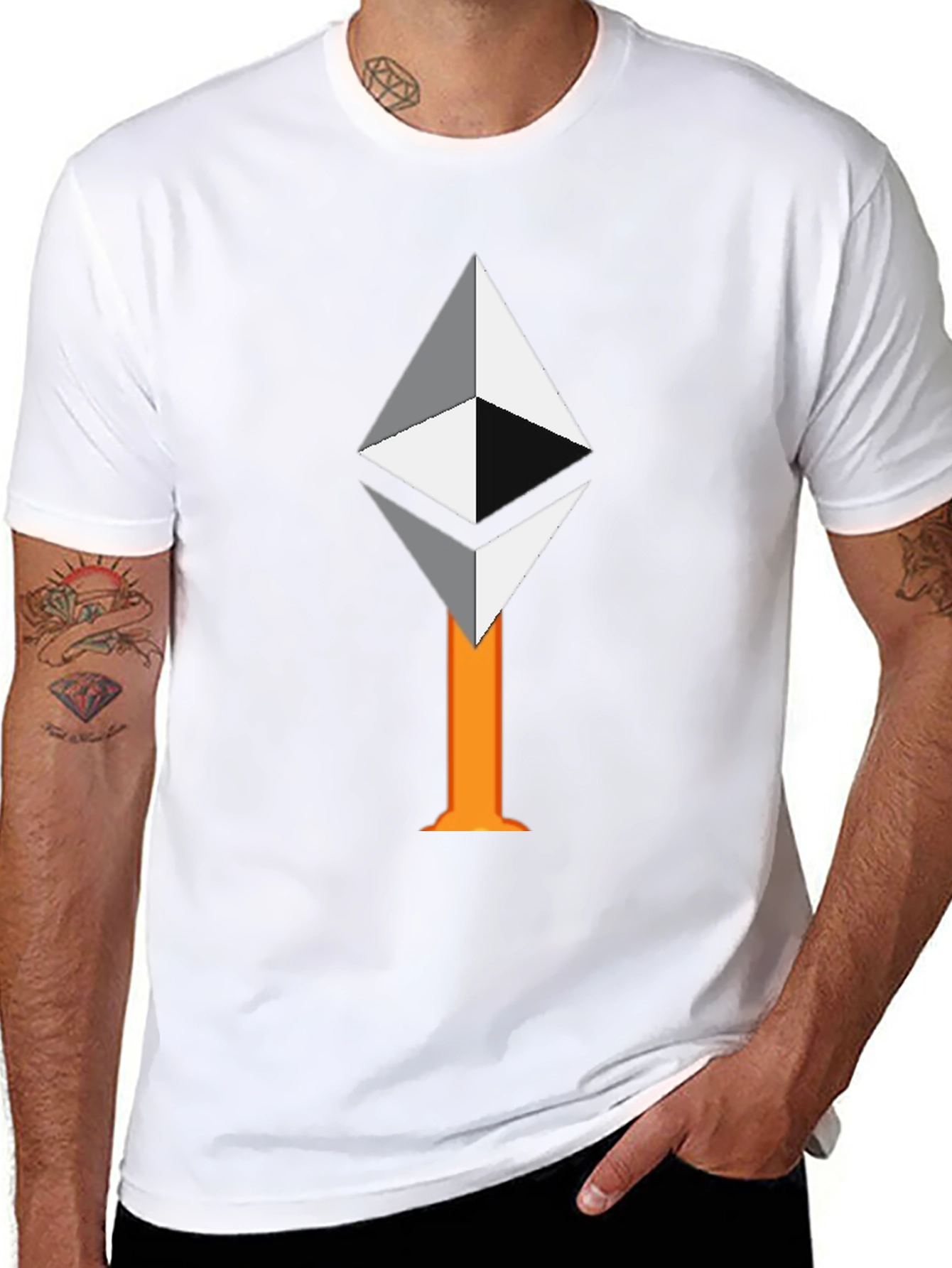 Ethereum Crypto T-Shirt - Stylish Blockchain Tee
