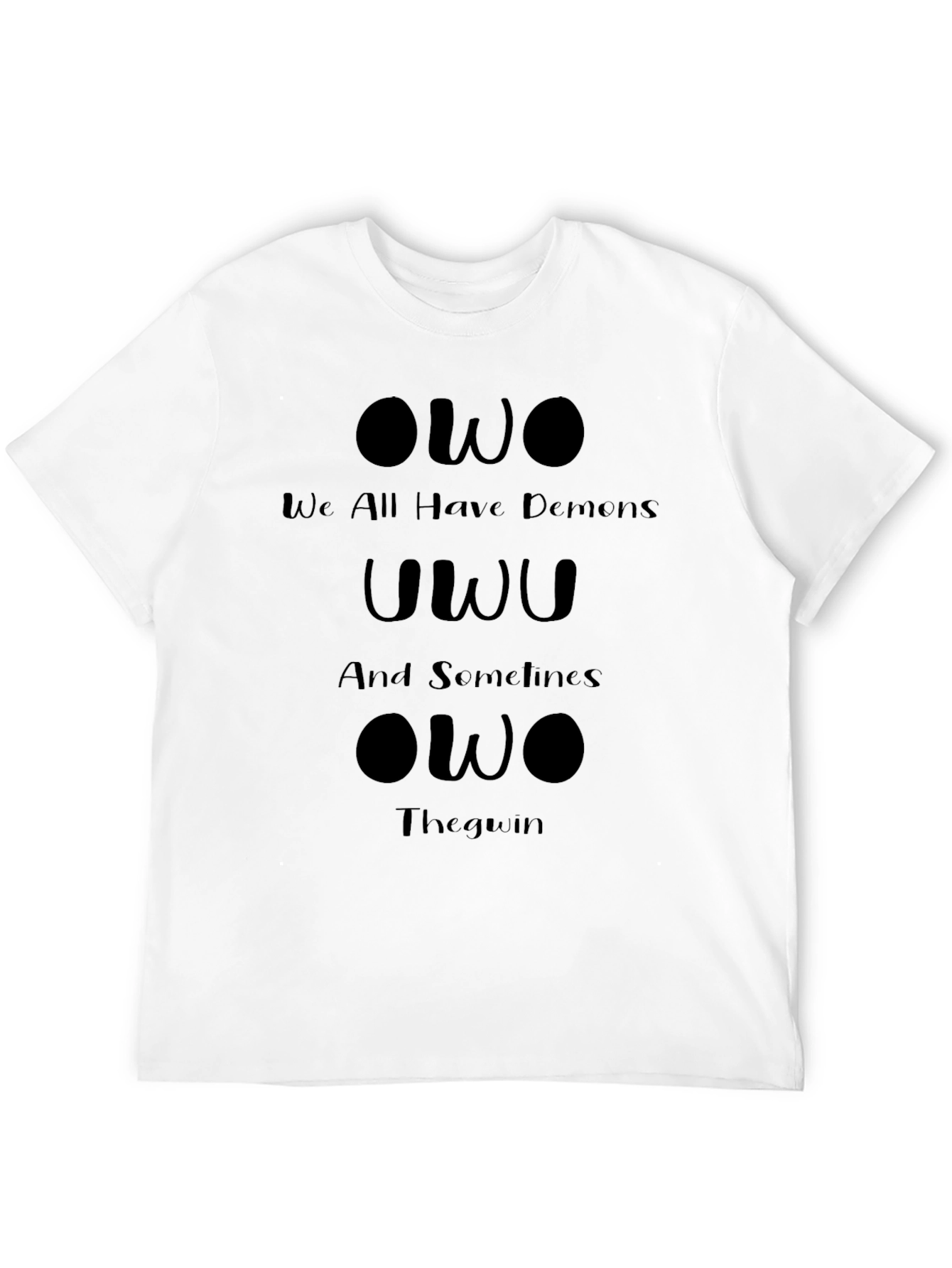 Owo UwU Demons T-Shirt - Soft Cotton Blend