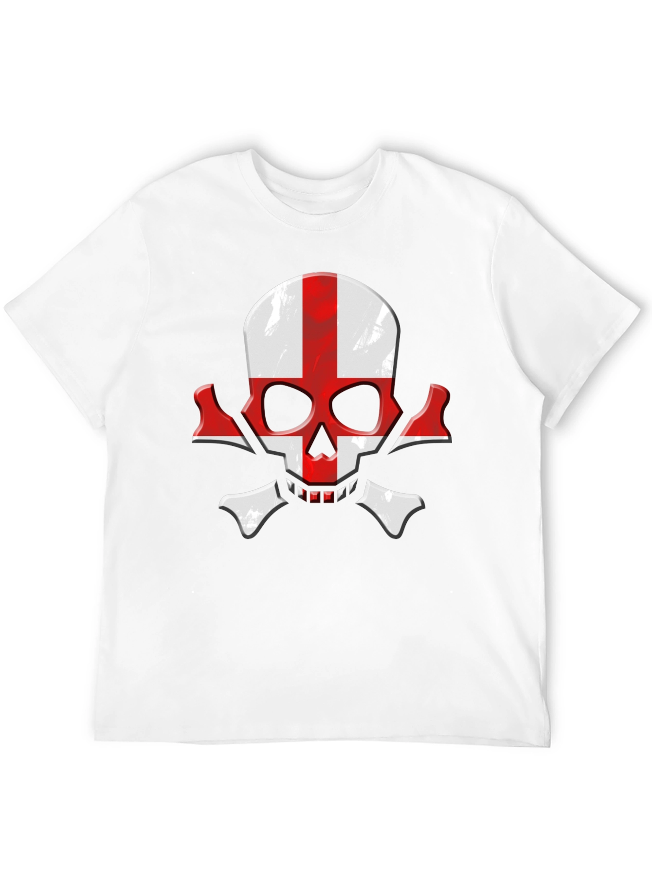 England Flag Skull & Crossbones Graphic Tee