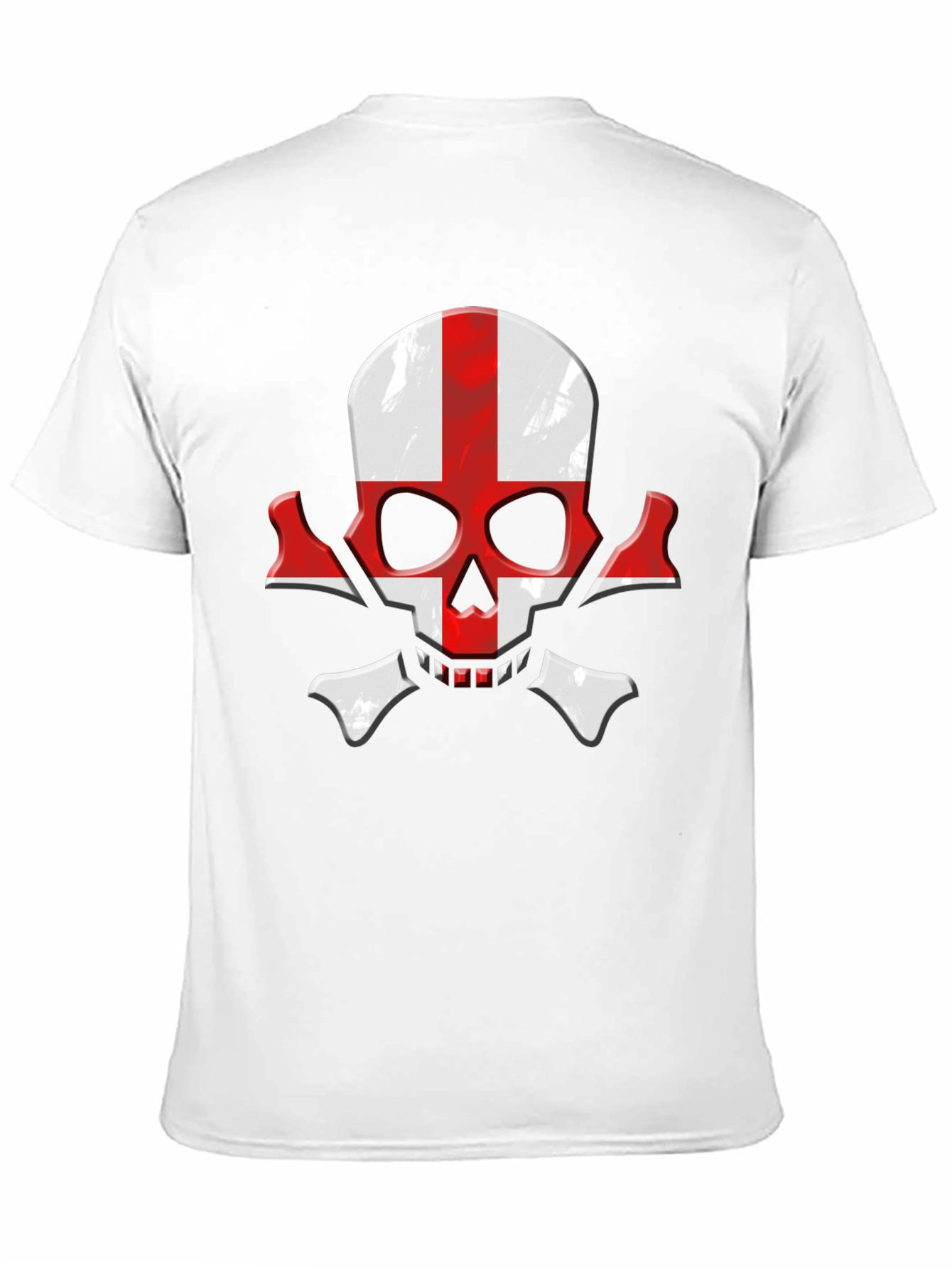 England Flag Skull & Crossbones Graphic Tee
