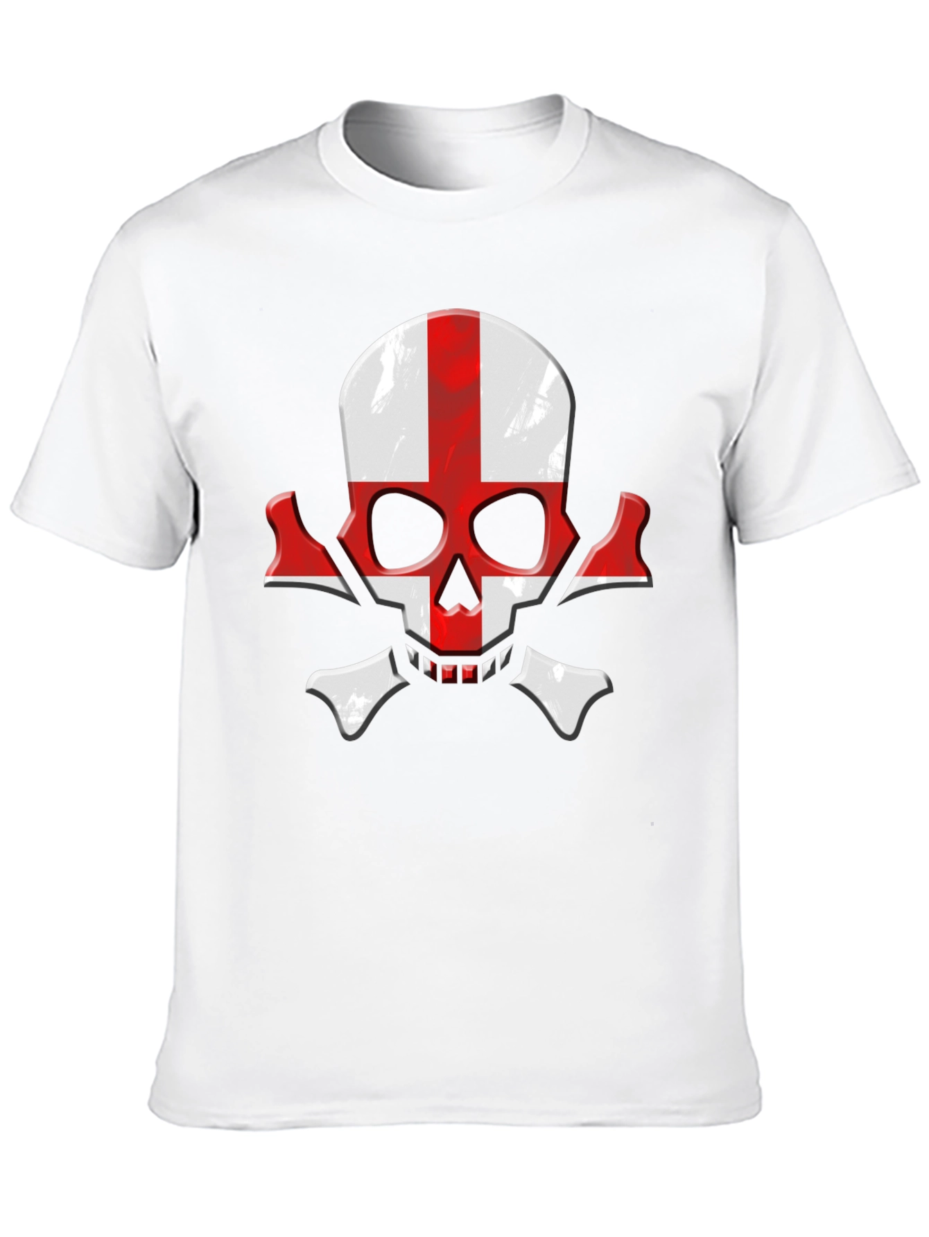 England Flag Skull & Crossbones Graphic Tee