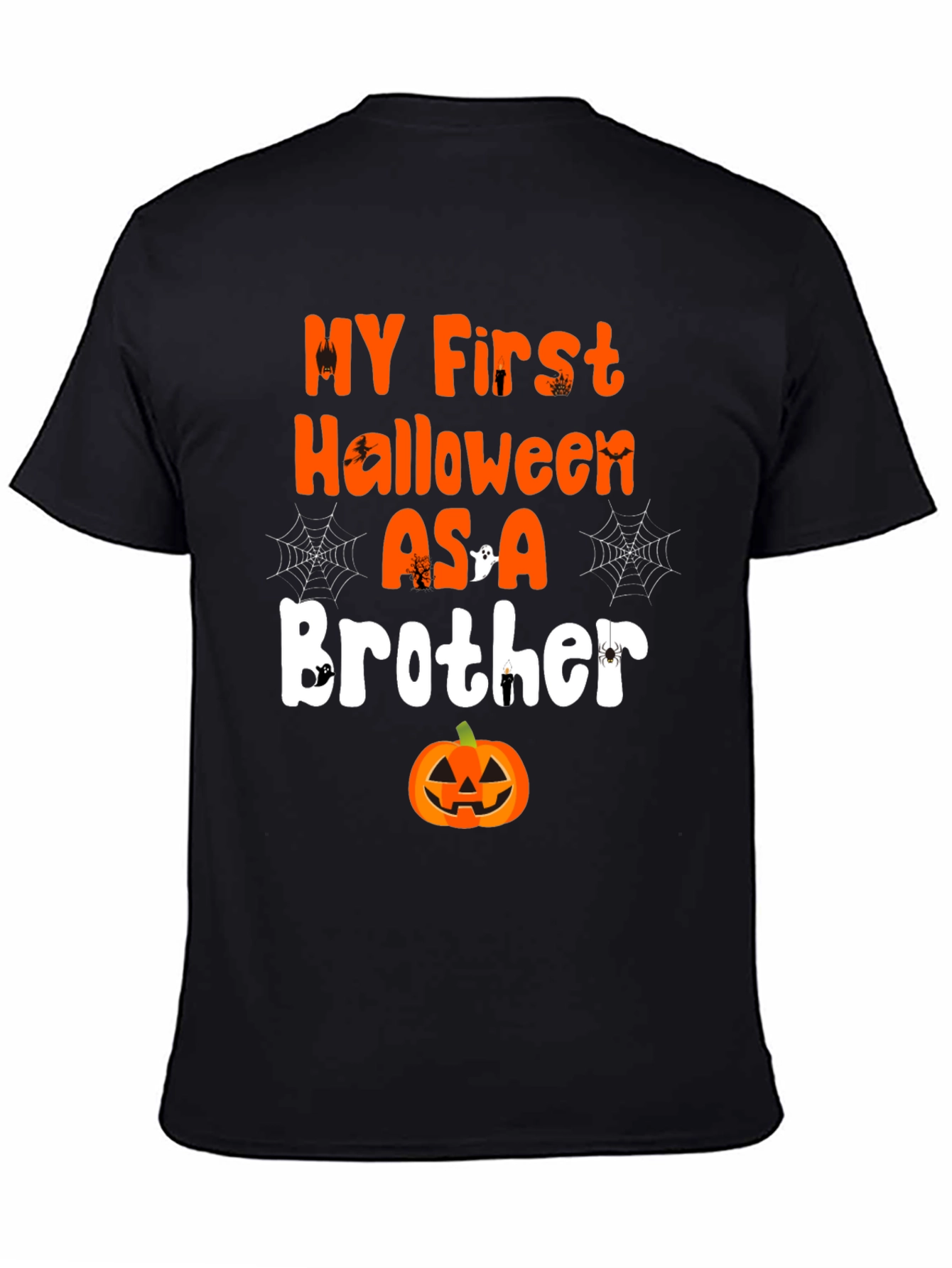 My First Halloween As A Brother T-Shirt
