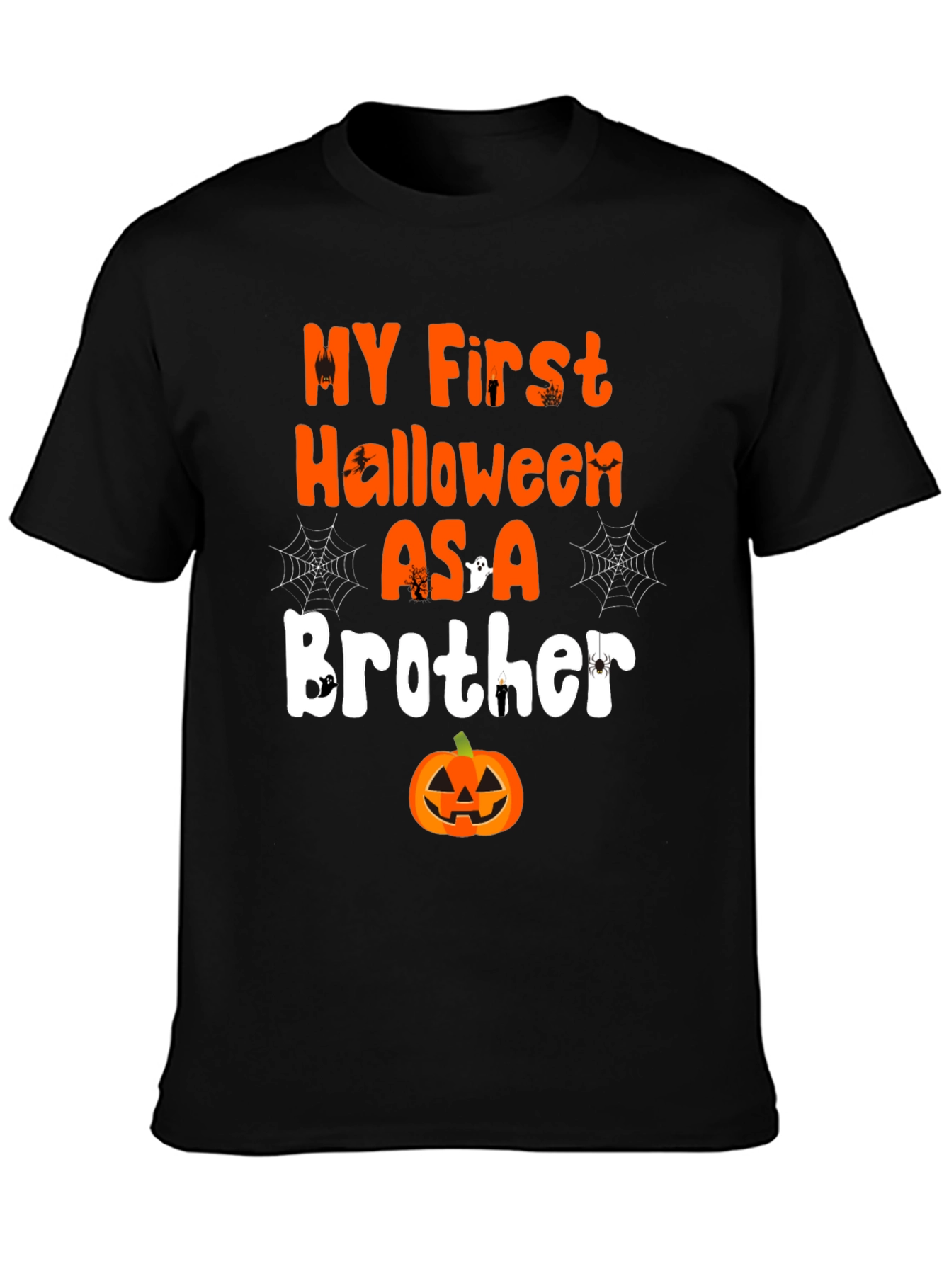 My First Halloween As A Brother T-Shirt