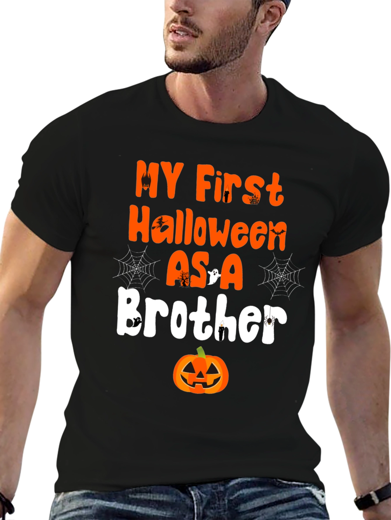 My First Halloween As A Brother T-Shirt