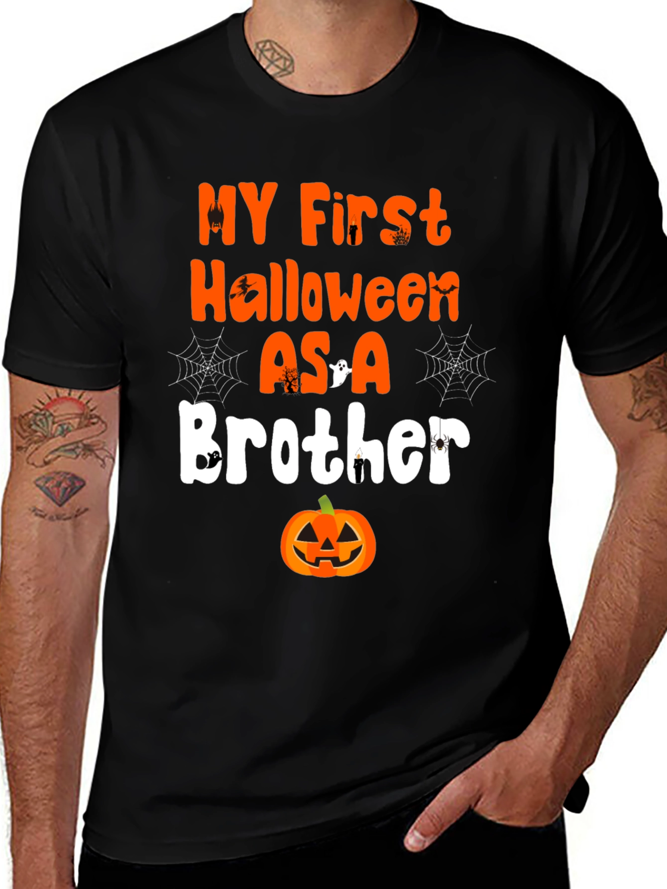 My First Halloween As A Brother T-Shirt