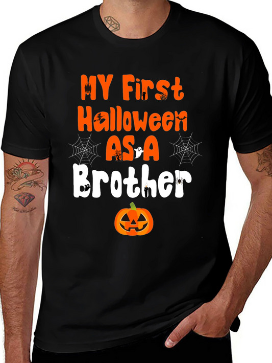 My First Halloween As A Brother T-Shirt