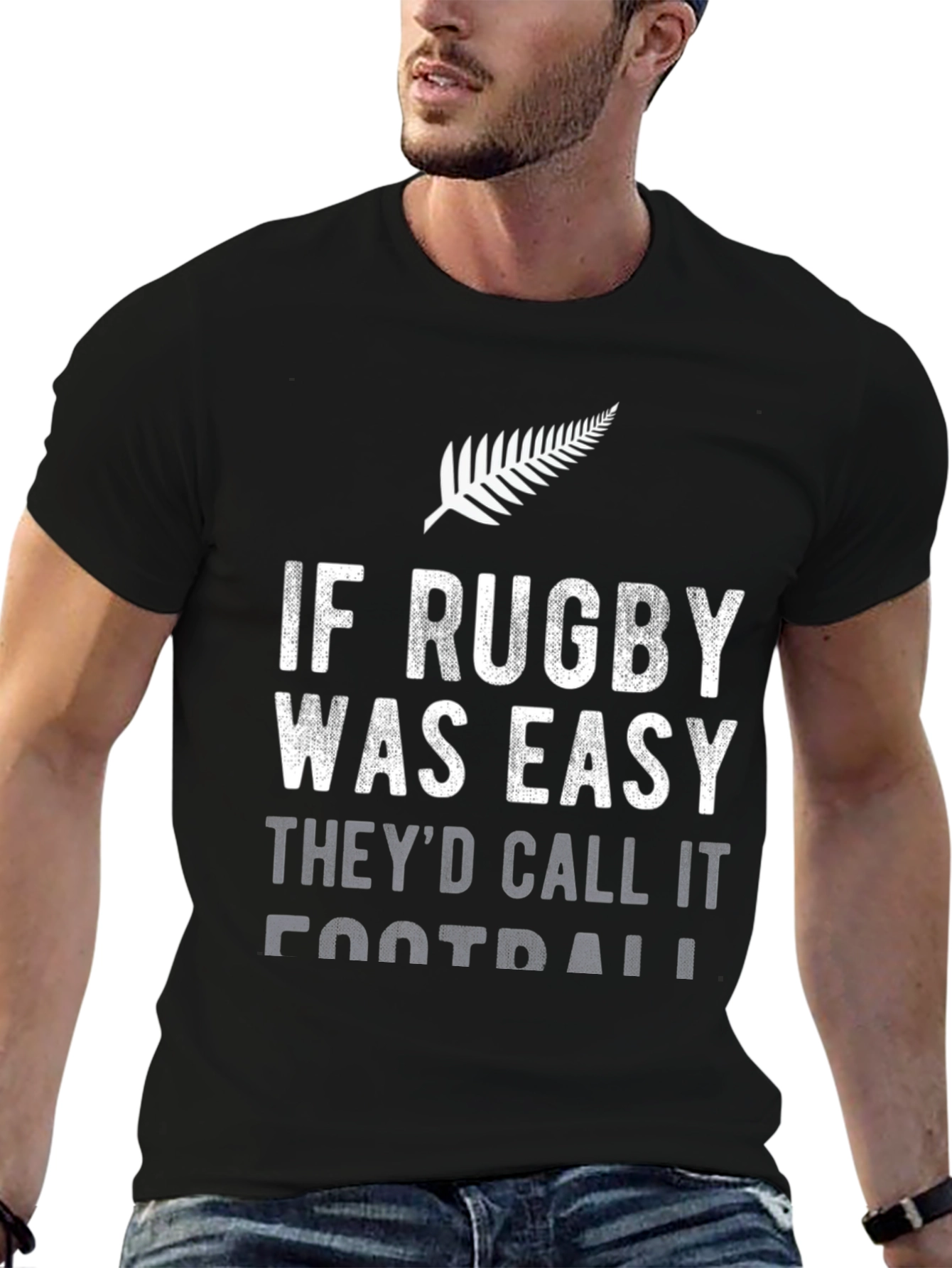 Rugby T-Shirt - If Rugby Was Easy...