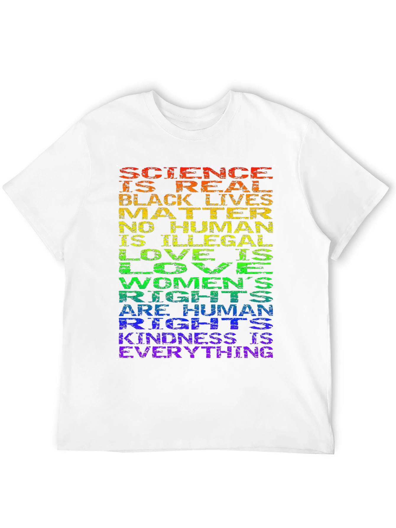 Science is Real Human Rights T-Shirt