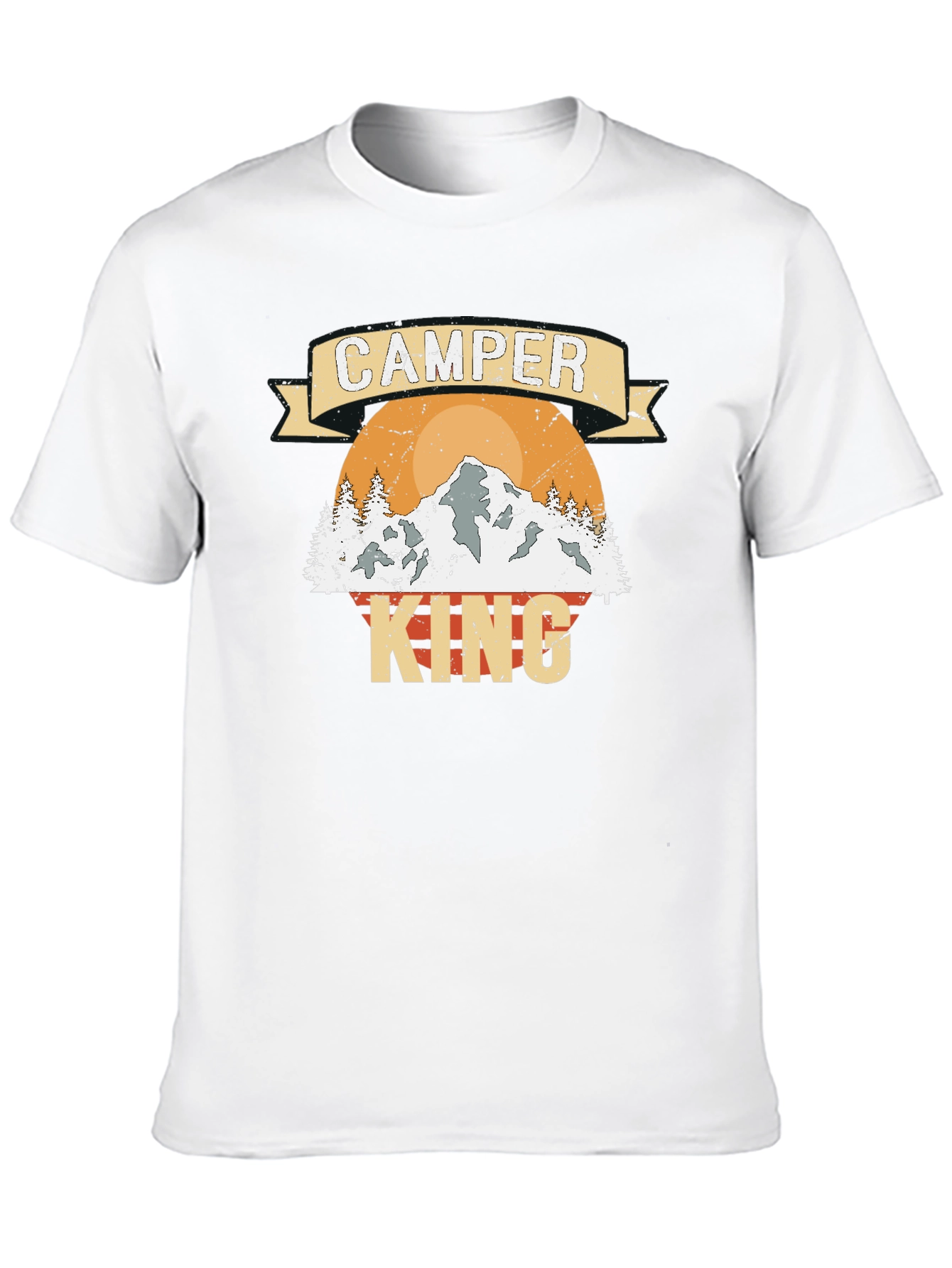 Camper King Graphic Tee - Adventure Ready!