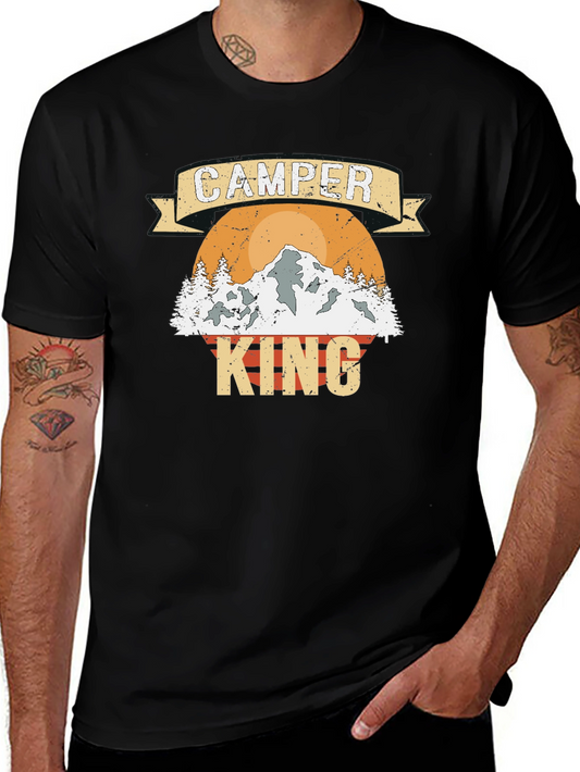 Camper King Graphic Tee - Adventure Ready!