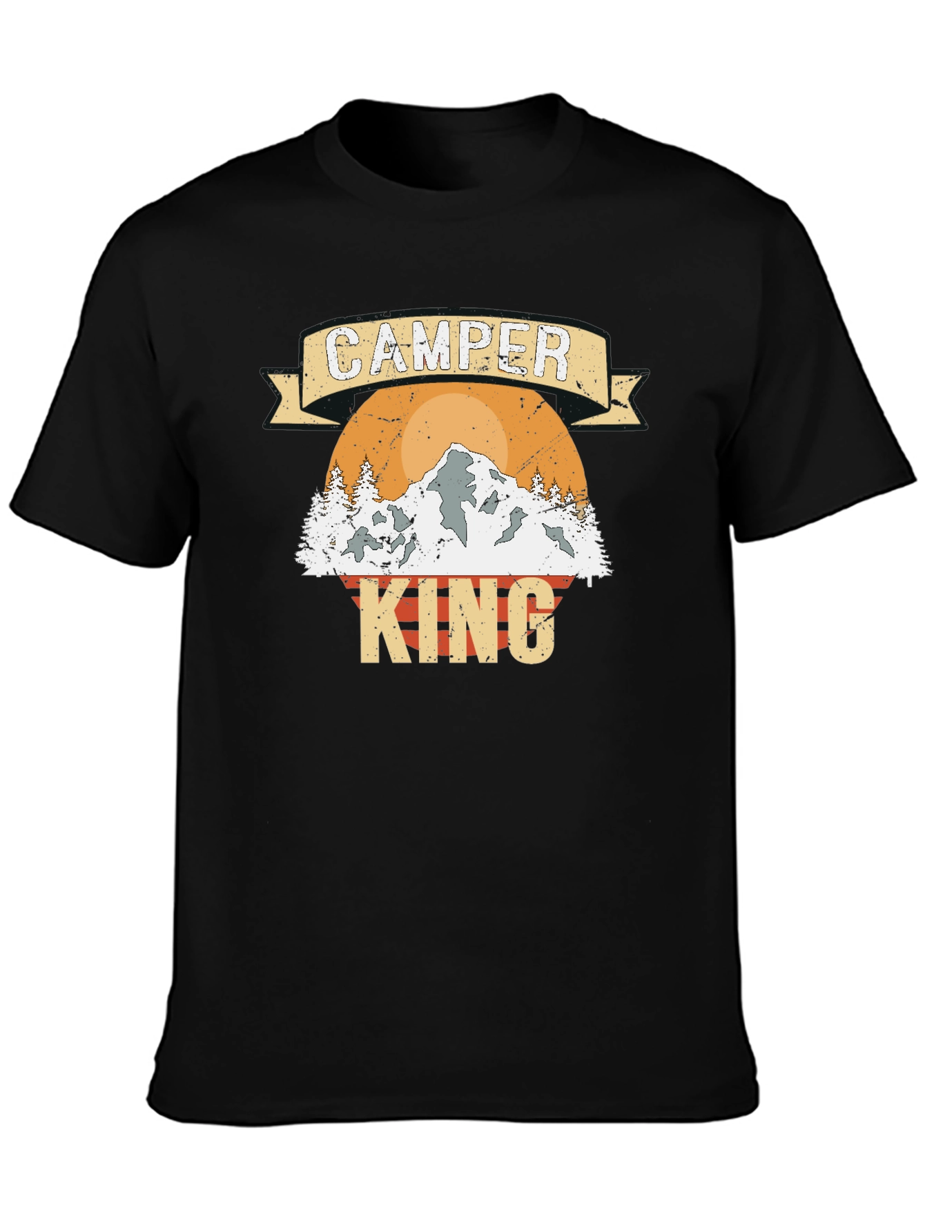 Camper King Graphic Tee - Adventure Ready!