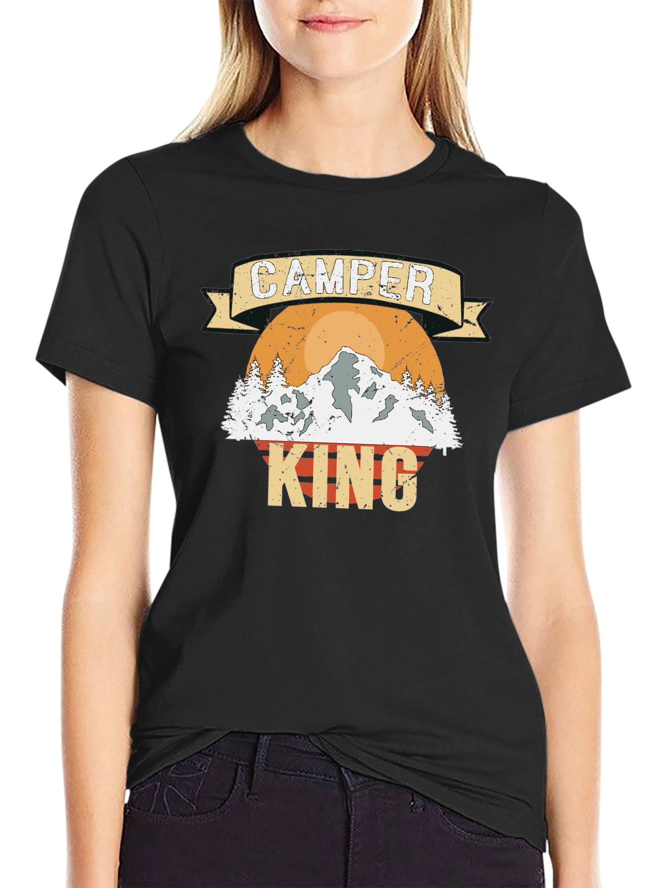 Camper King Graphic Tee - Adventure Ready!