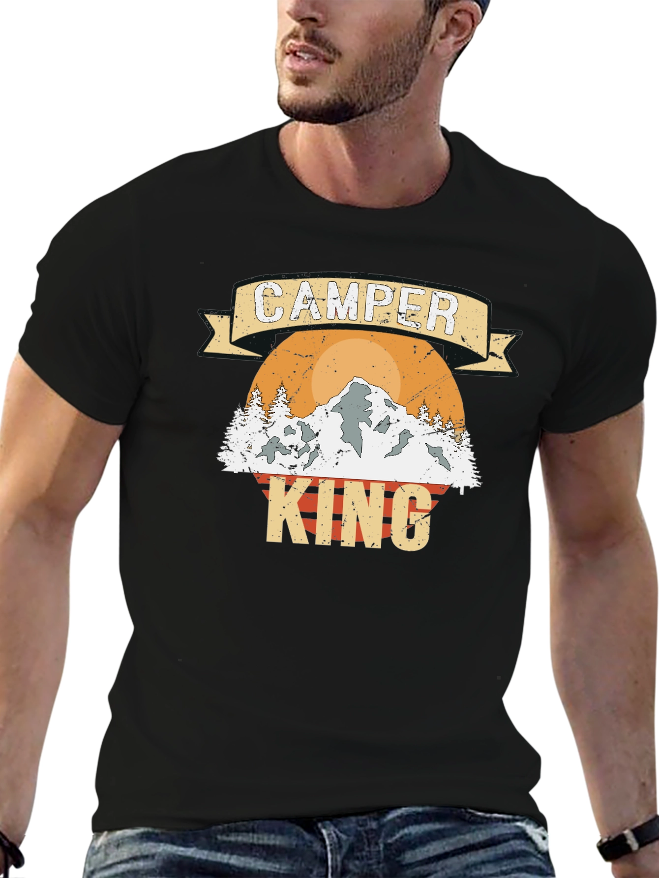 Camper King Graphic Tee - Adventure Ready!