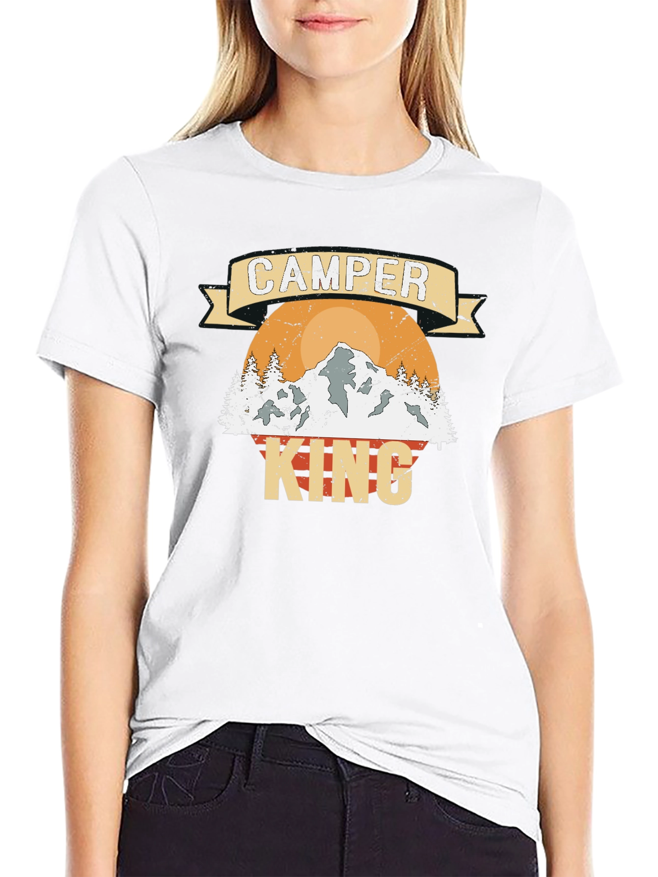 Camper King Graphic Tee - Adventure Ready!