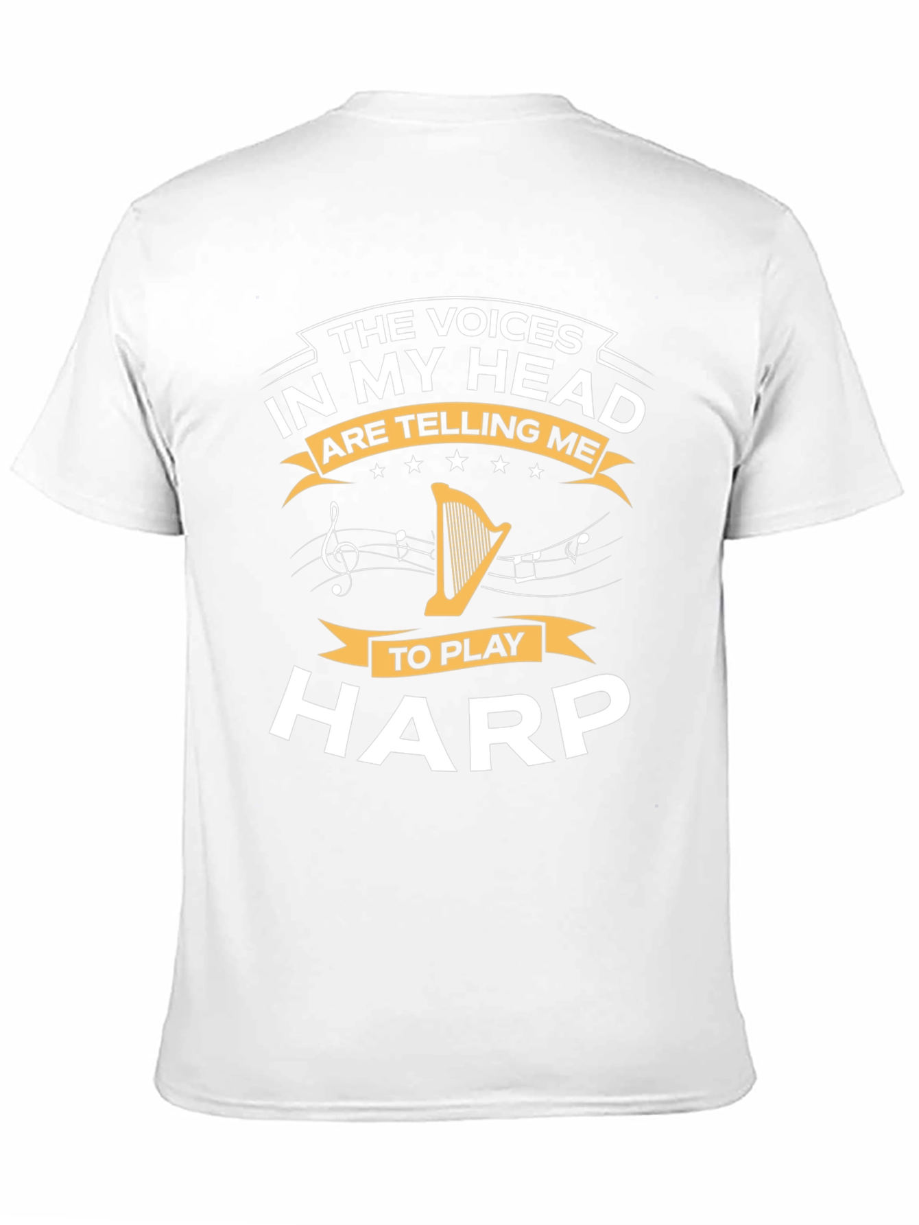 Voices in My Head Harp T-Shirt