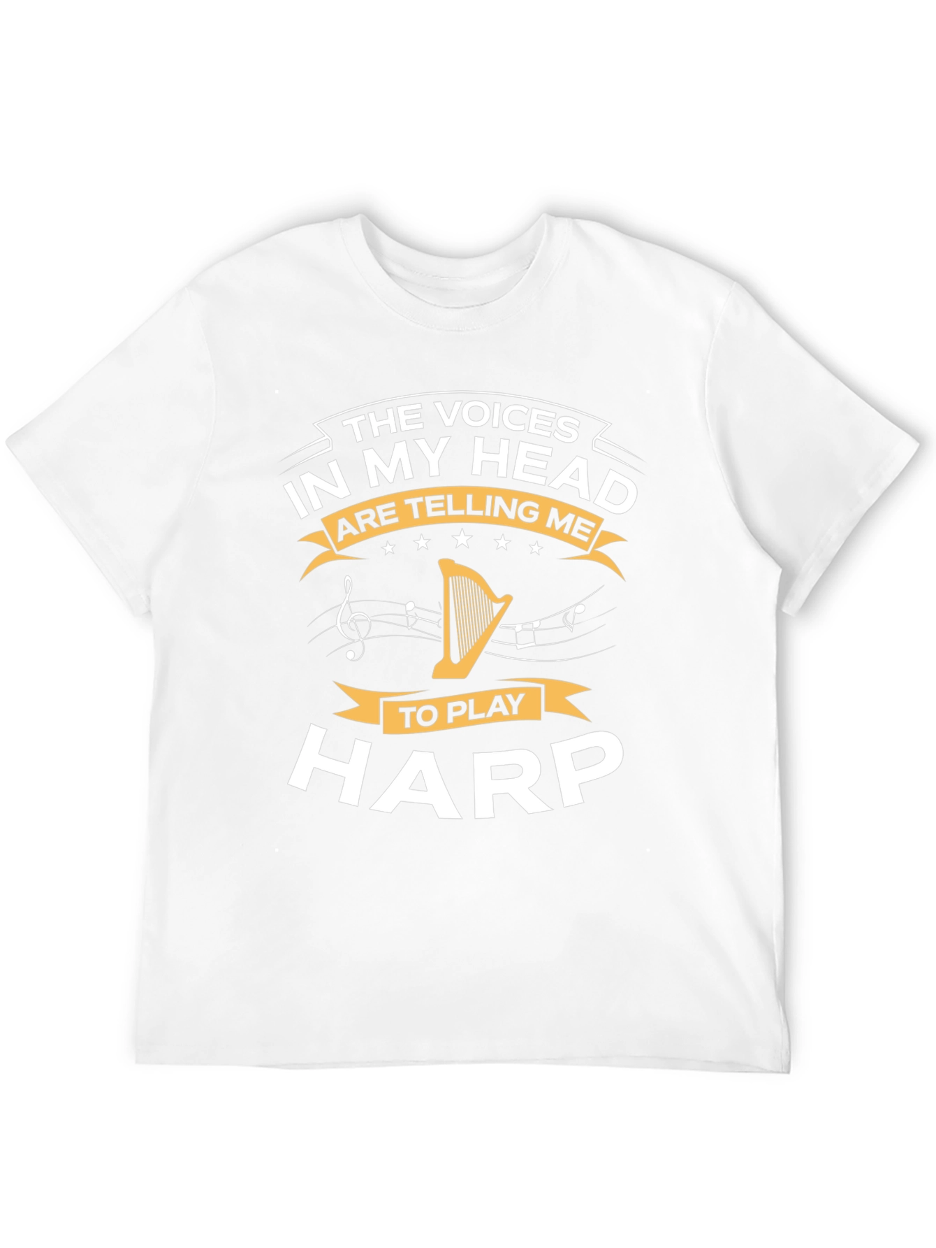 Voices in My Head Harp T-Shirt