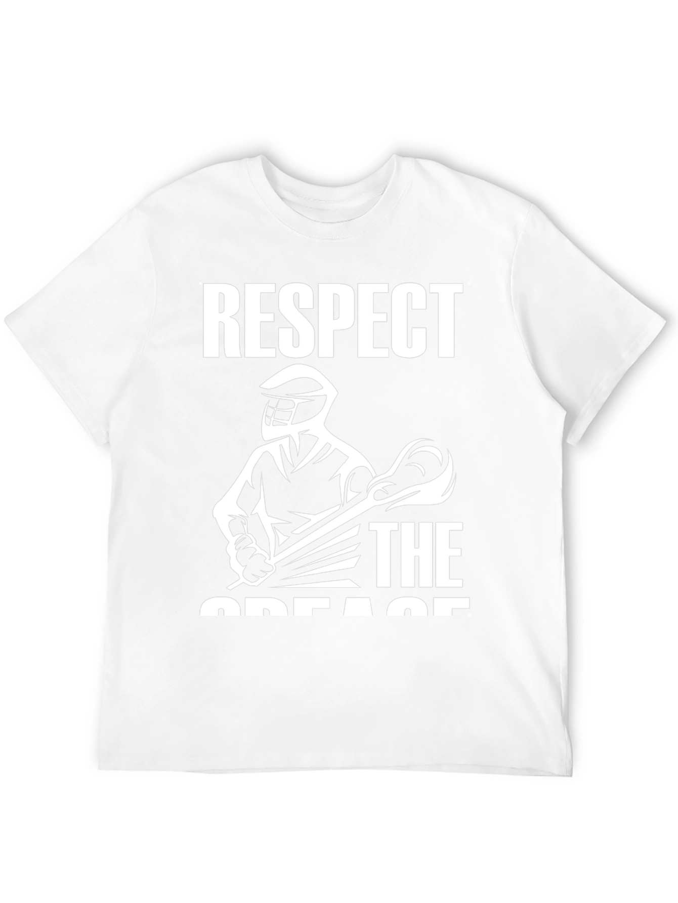 Respect The Crease Lacrosse Graphic Tee