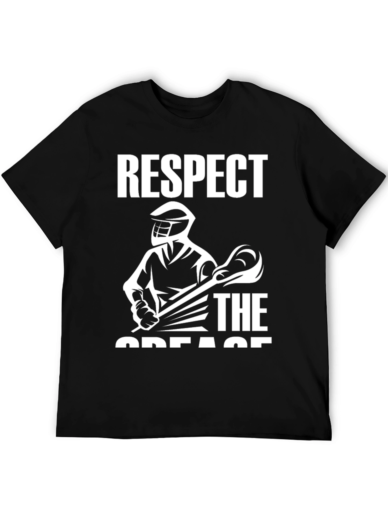 Respect The Crease Lacrosse Graphic Tee