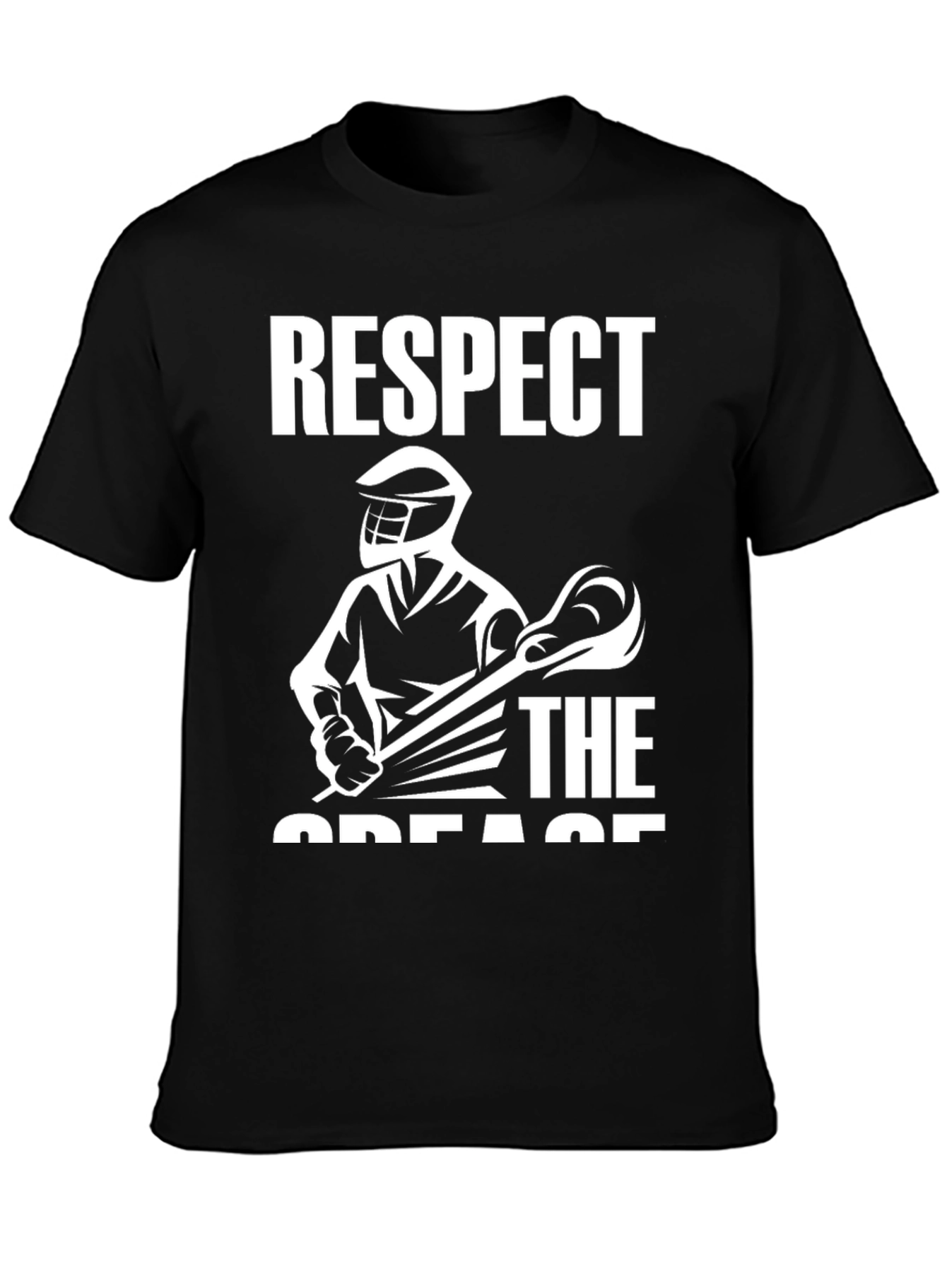 Respect The Crease Lacrosse Graphic Tee