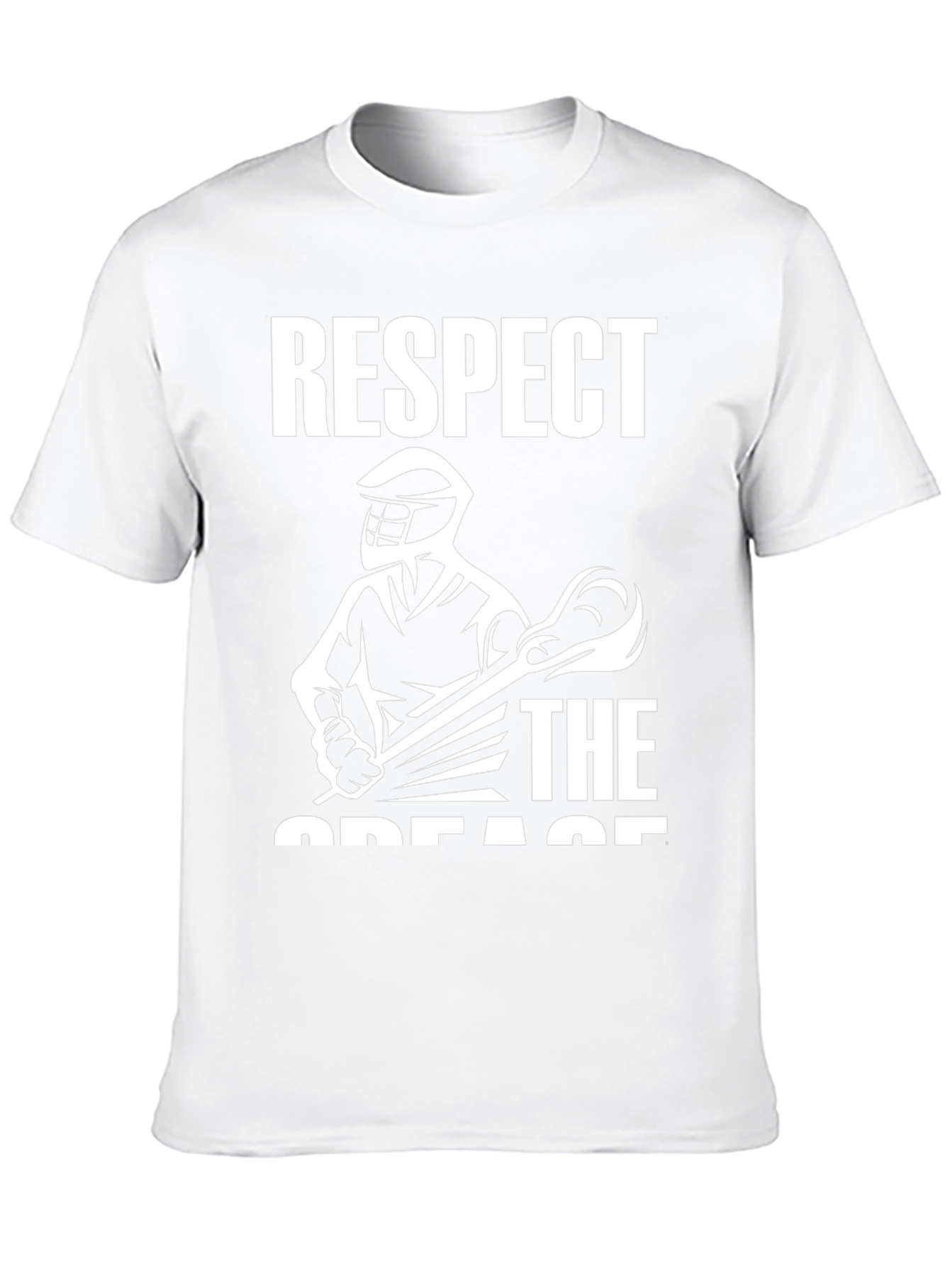 Respect The Crease Lacrosse Graphic Tee
