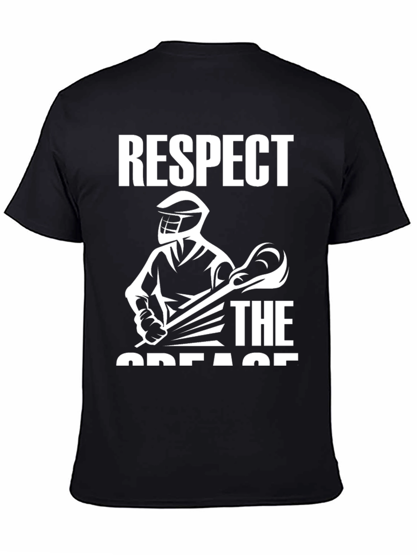 Respect The Crease Lacrosse Graphic Tee