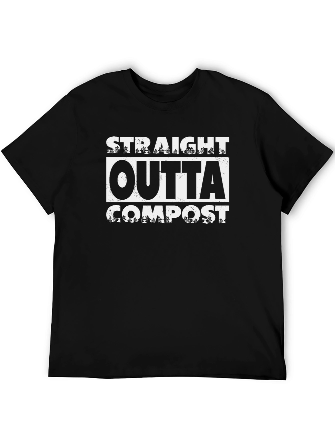 Straight Outta Compost Novelty Graphic Tee
