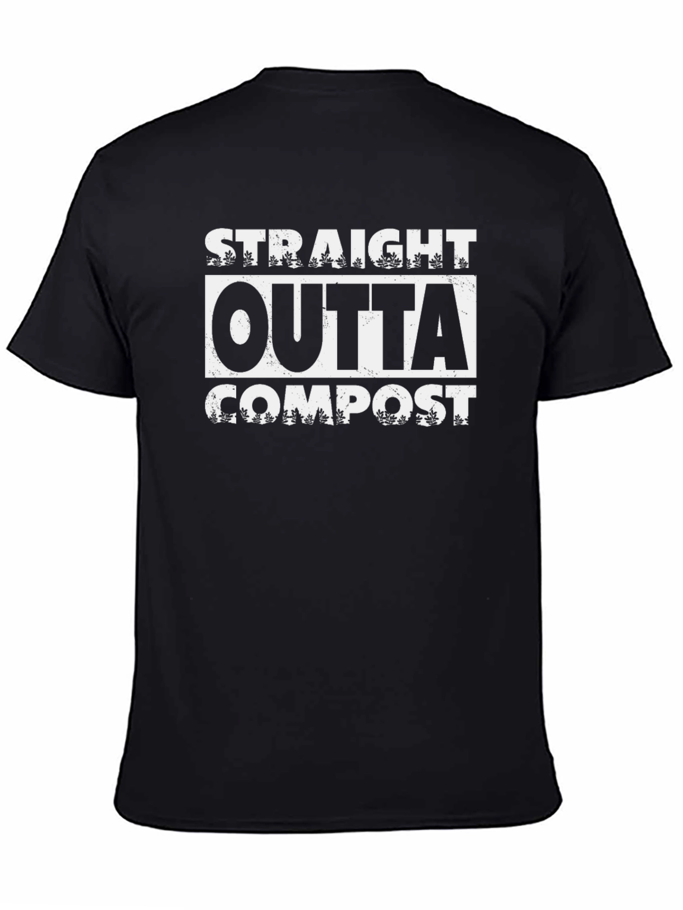 Straight Outta Compost Novelty Graphic Tee
