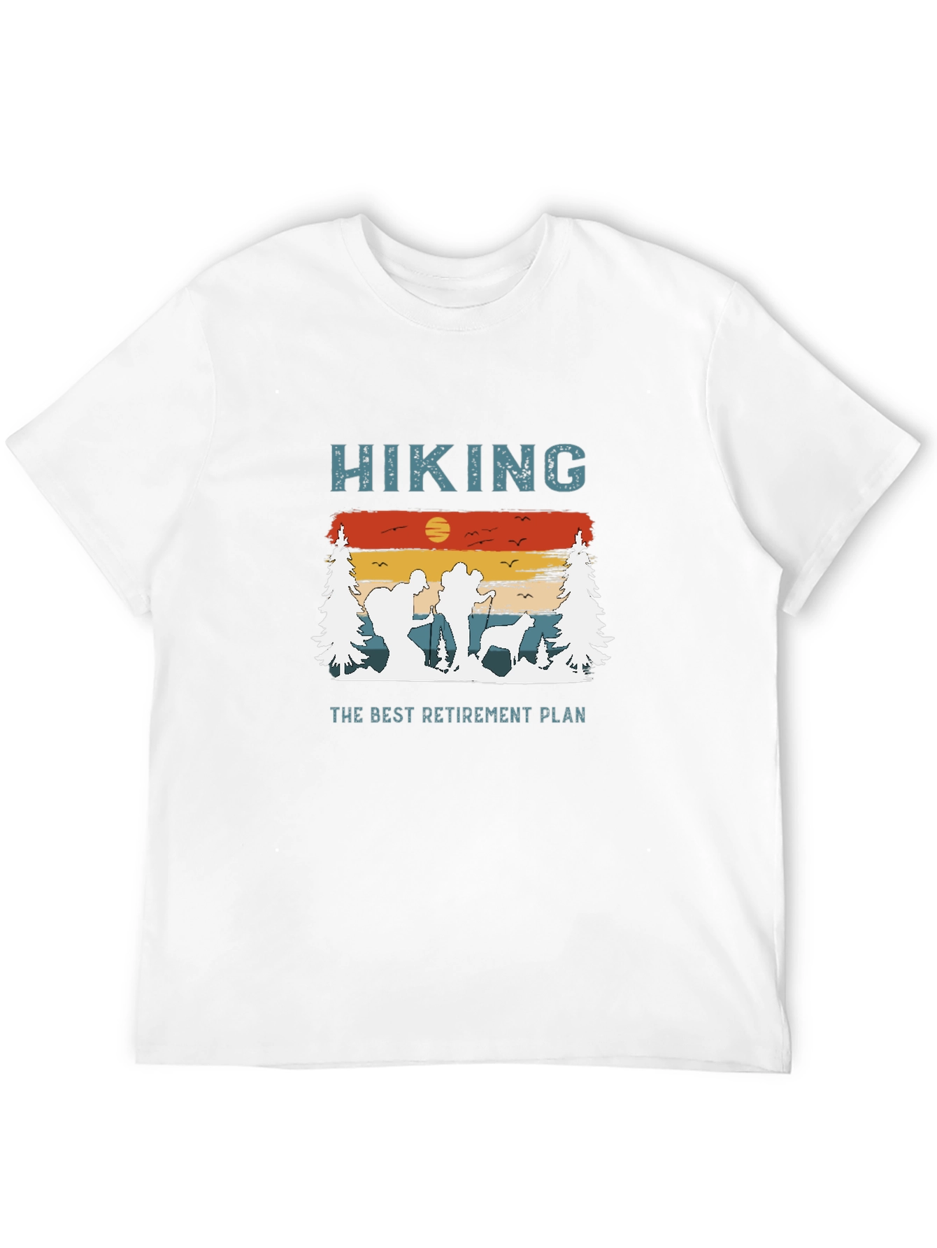 Hiking Retirement Plan Tee