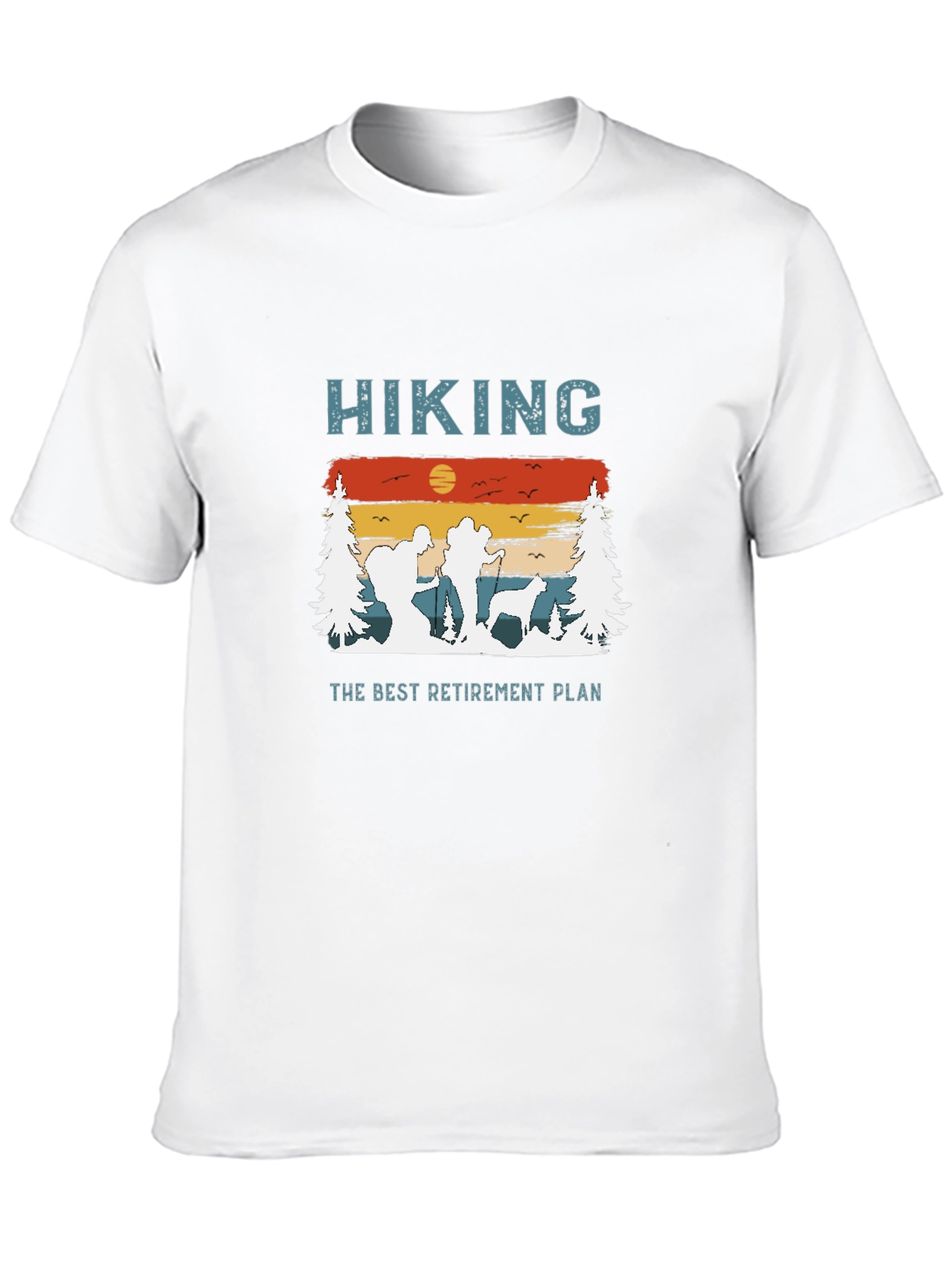 Hiking Retirement Plan Tee