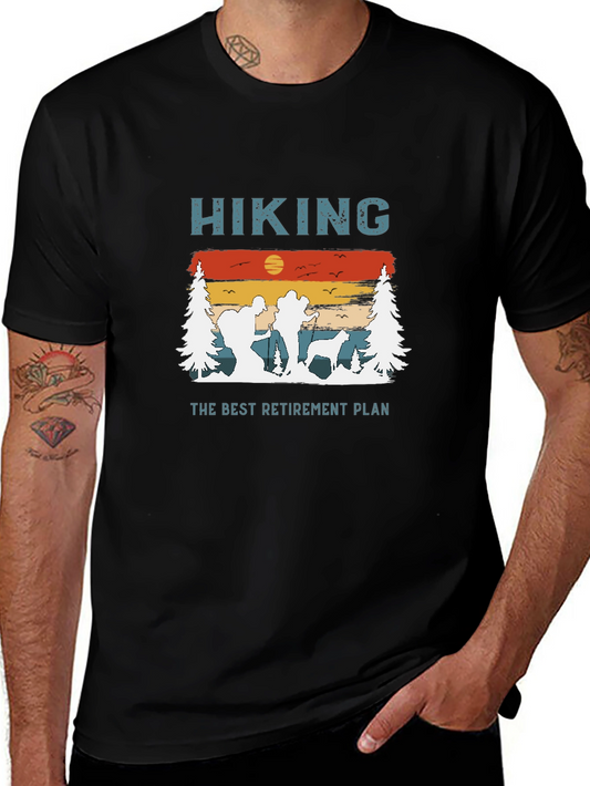 Hiking Retirement Plan Tee