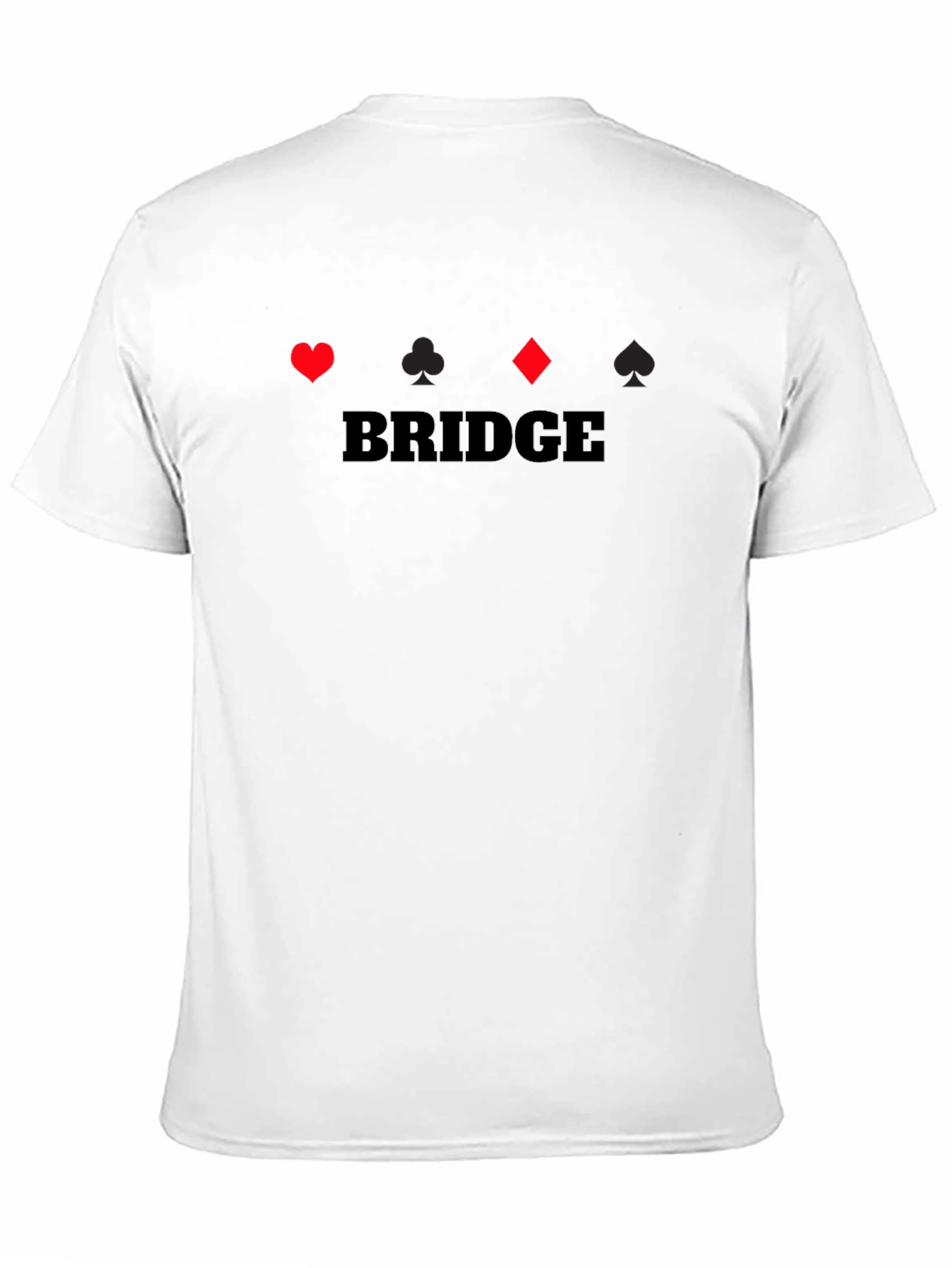 Bridge Card Game Graphic T-Shirt