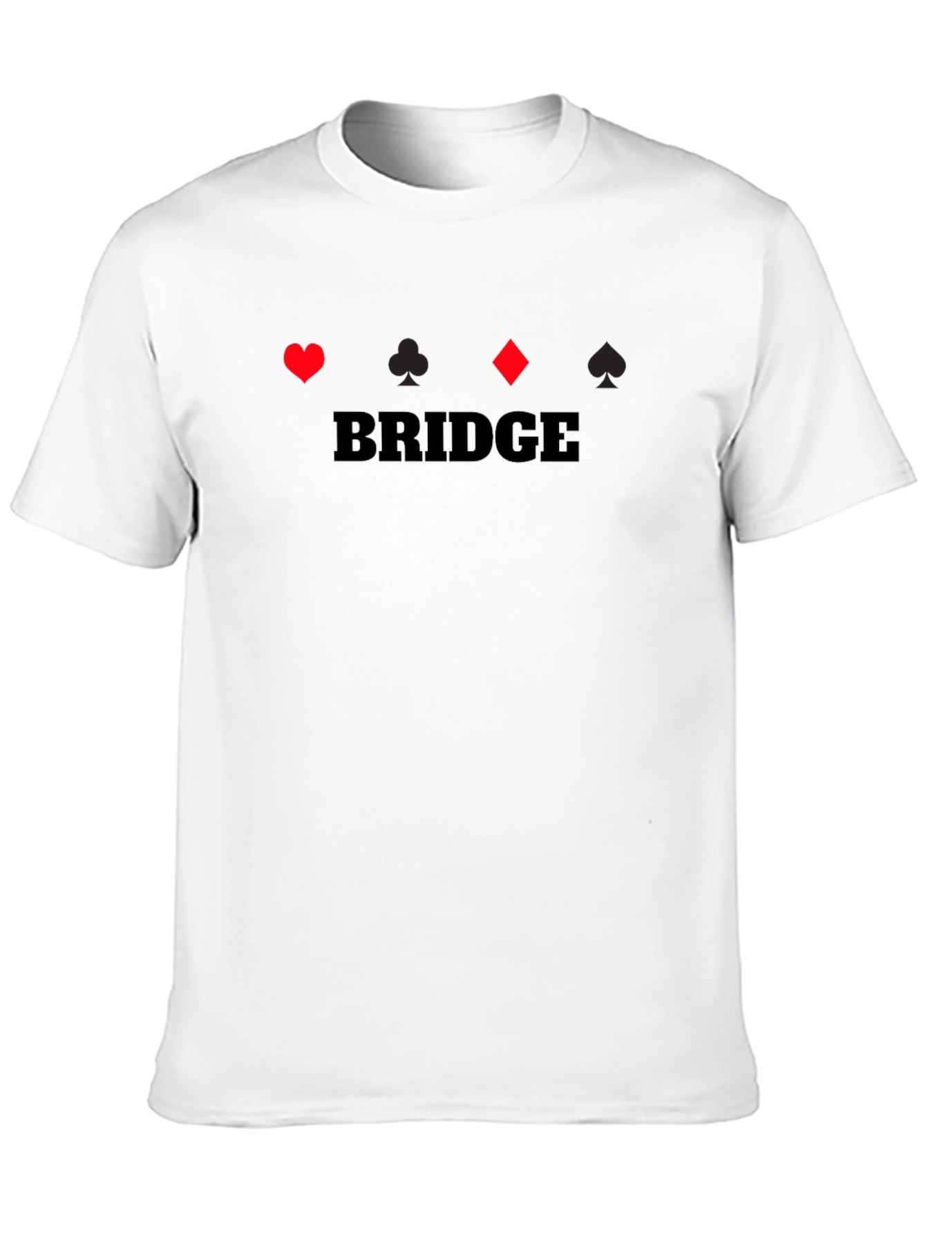 Bridge Card Game Graphic T-Shirt