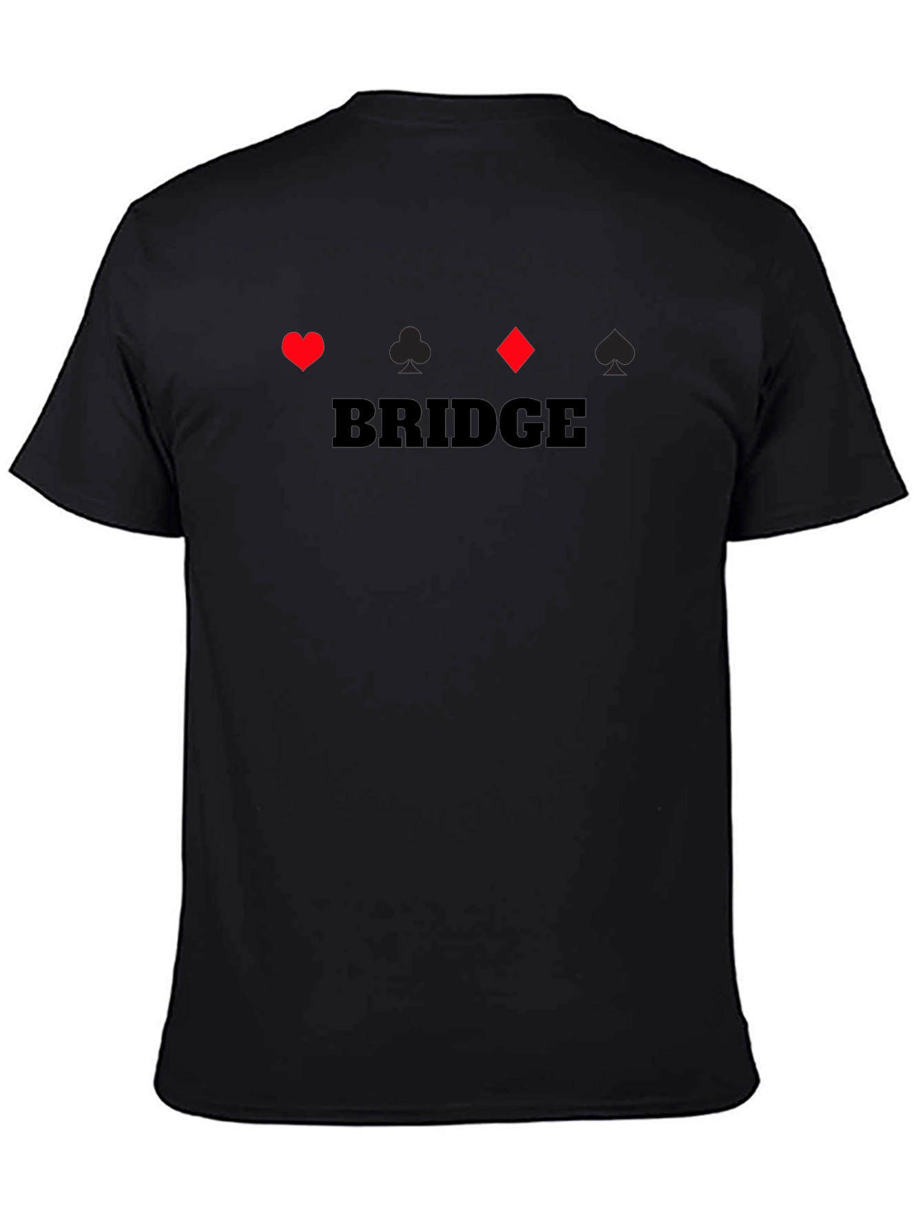 Bridge Card Game Graphic T-Shirt