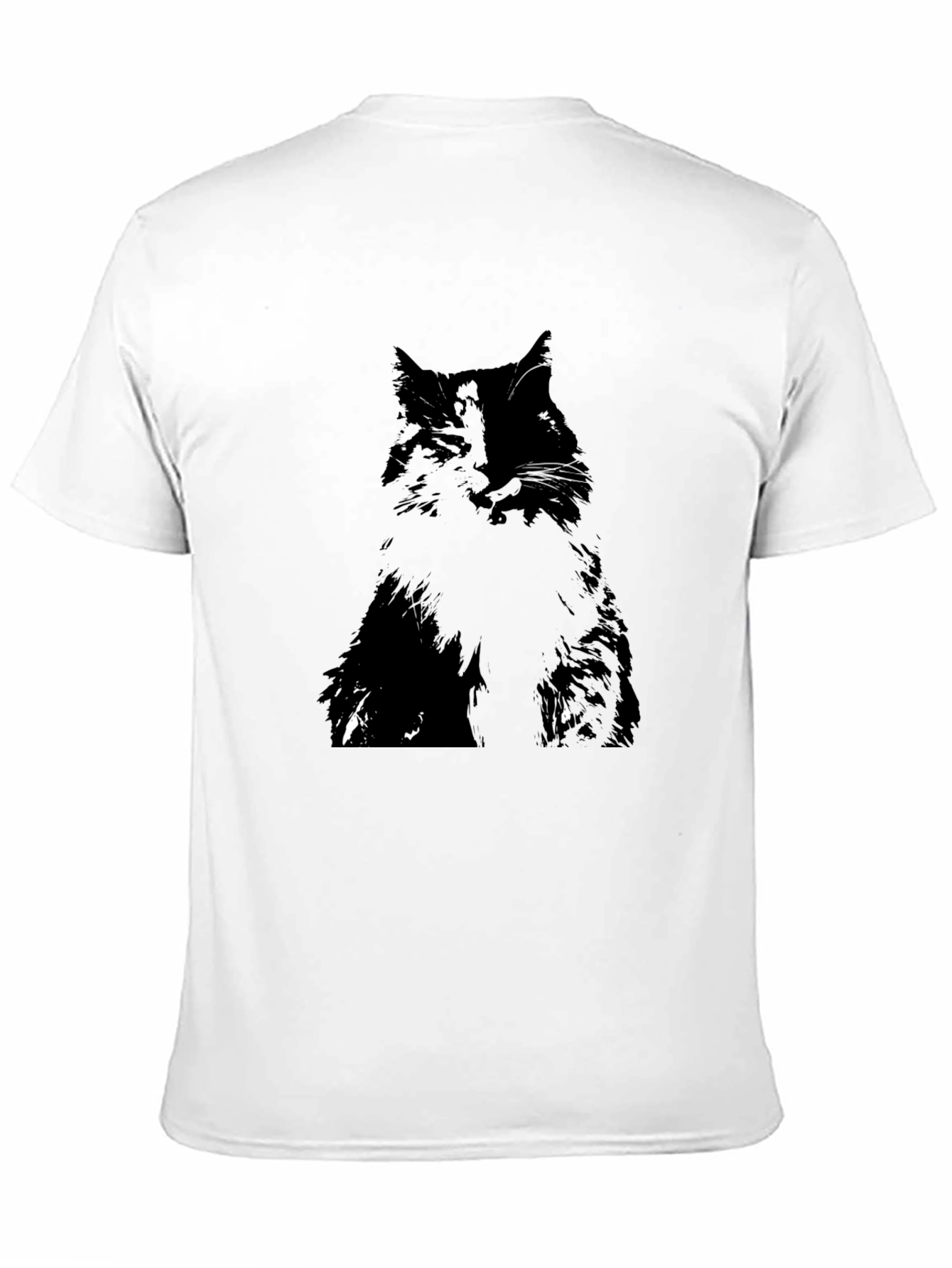 Black Cat Graphic Tee - Stylish & Comfortable
