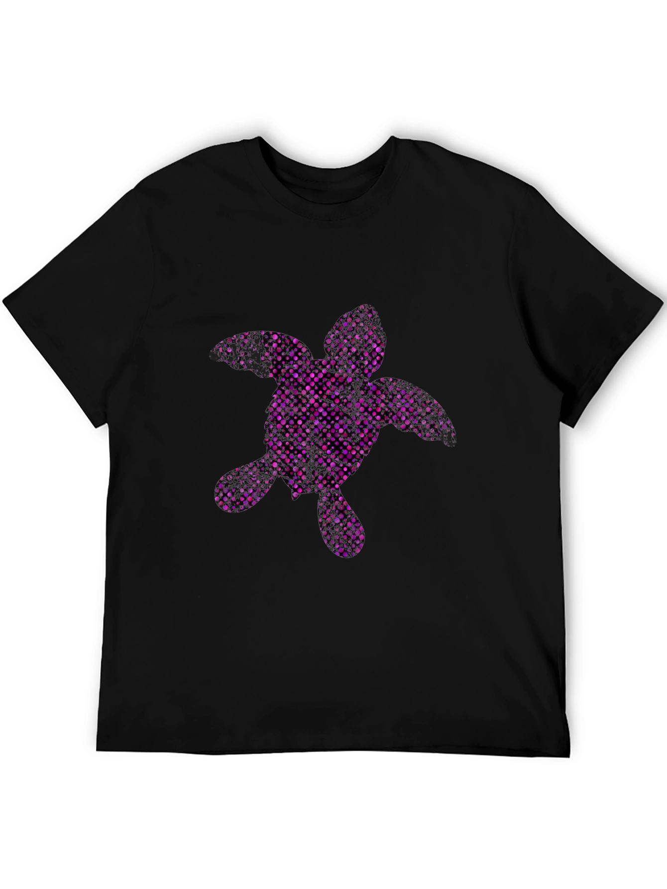 Sea Turtle Graphic Tee - Black